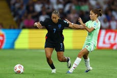 Lauren James suffers injury blow as Lionesses fight for place in Euro 2025 final