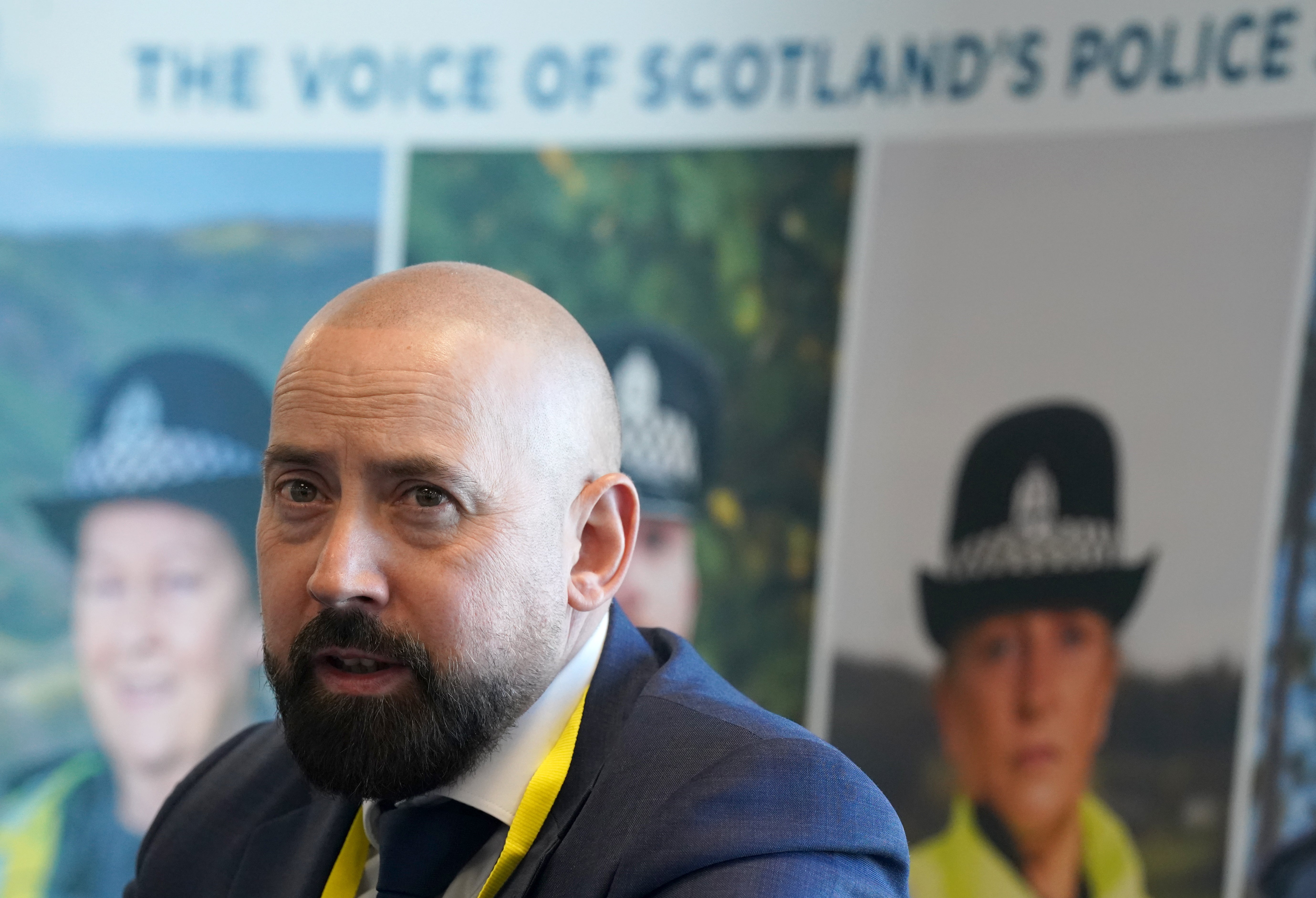 David Kennedy is the general secretary of the Scottish Police Federation (Andrew Milligan/PA)