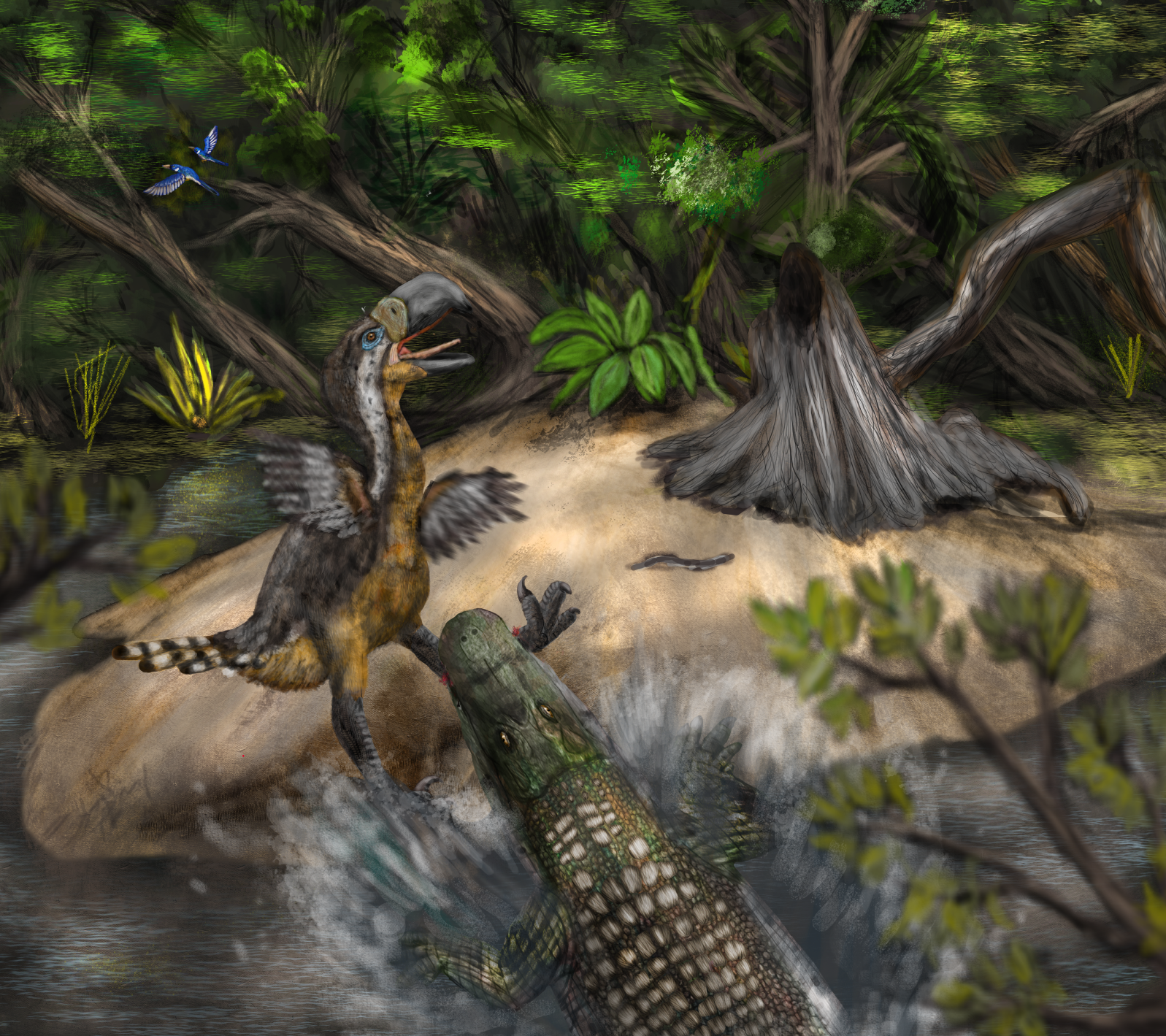 A Colombian ‘terror bird’