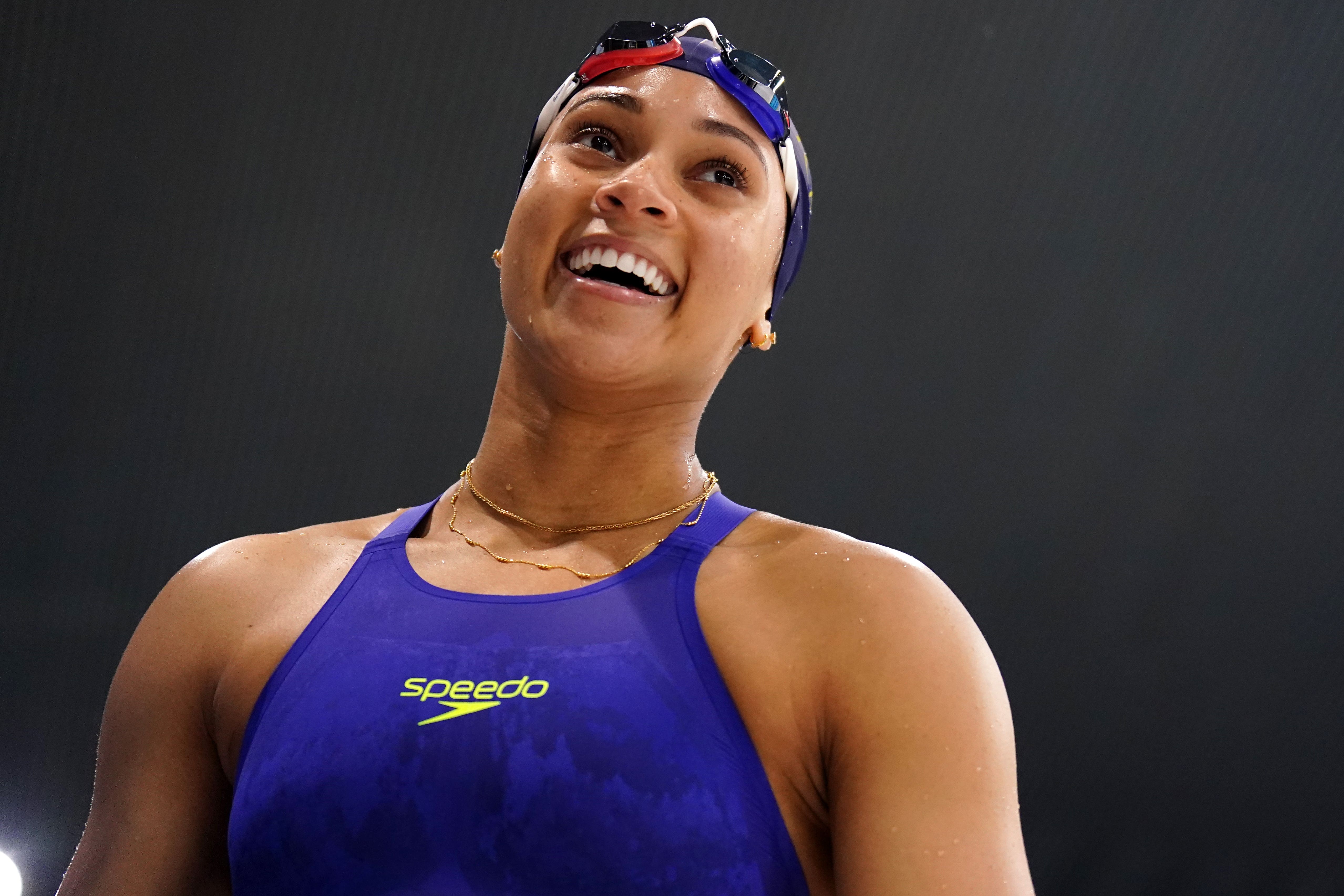 Eva Okaro is happy to be a trailblazer as she heads for the World Aquatics Championships in Singapore (Zac Goodwin/PA)