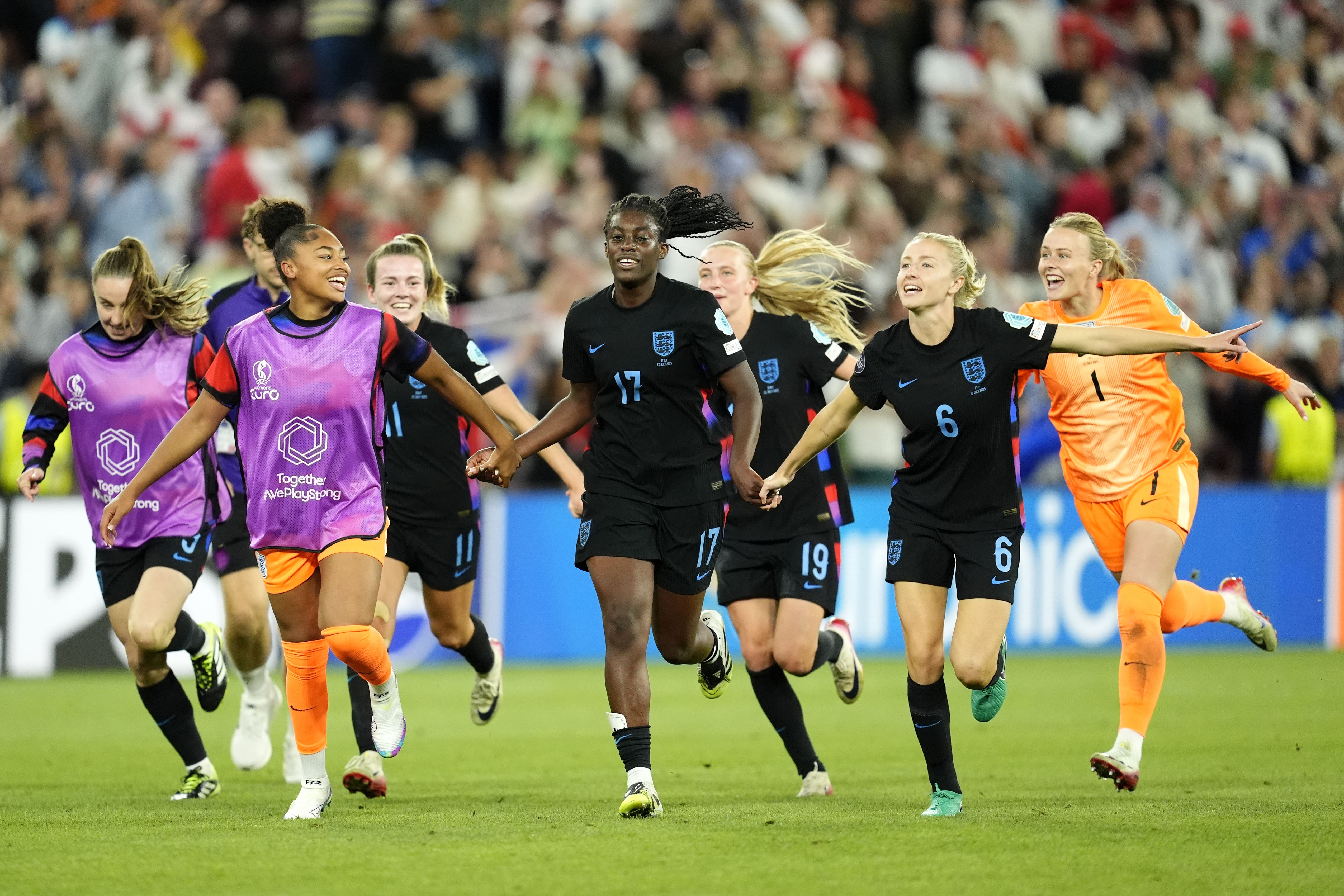 England have reached their third straight major tournament final (Nick Potts/PA)