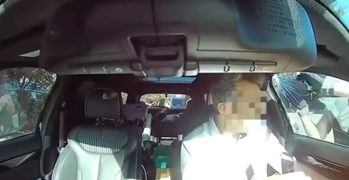 Terrifying moment dad pleads with ICE agents to let his child out of the car at daycare before they arrest him