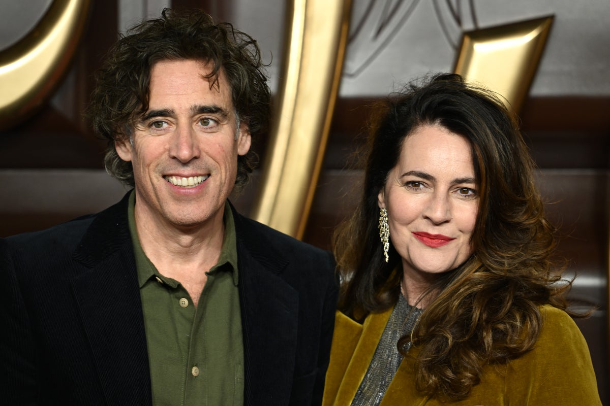 Stephen Mangan totally forgot he was in a film with his wife