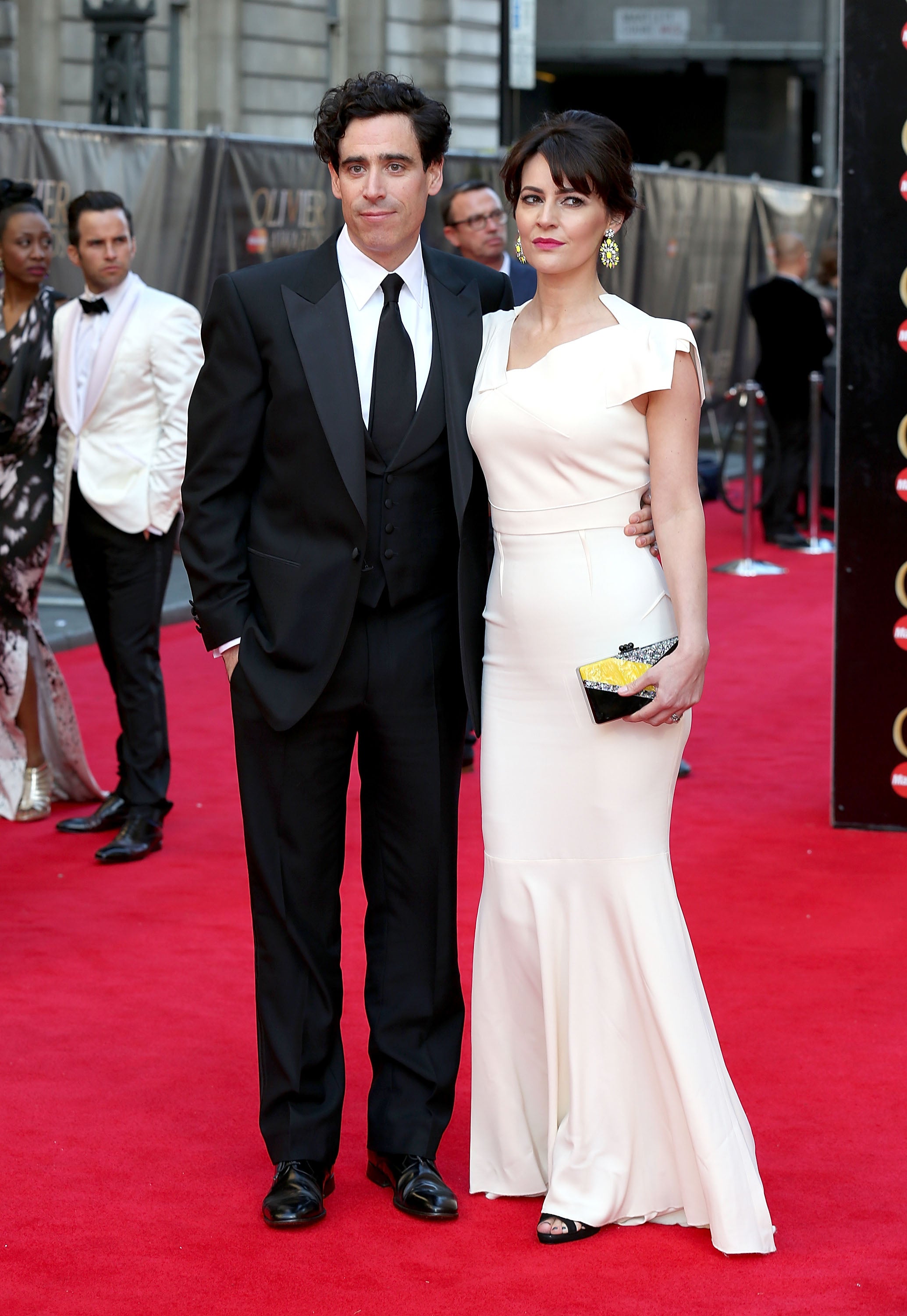 Stephen Mangan has said he totally forgot he was in a film with his wife Louise Delamare