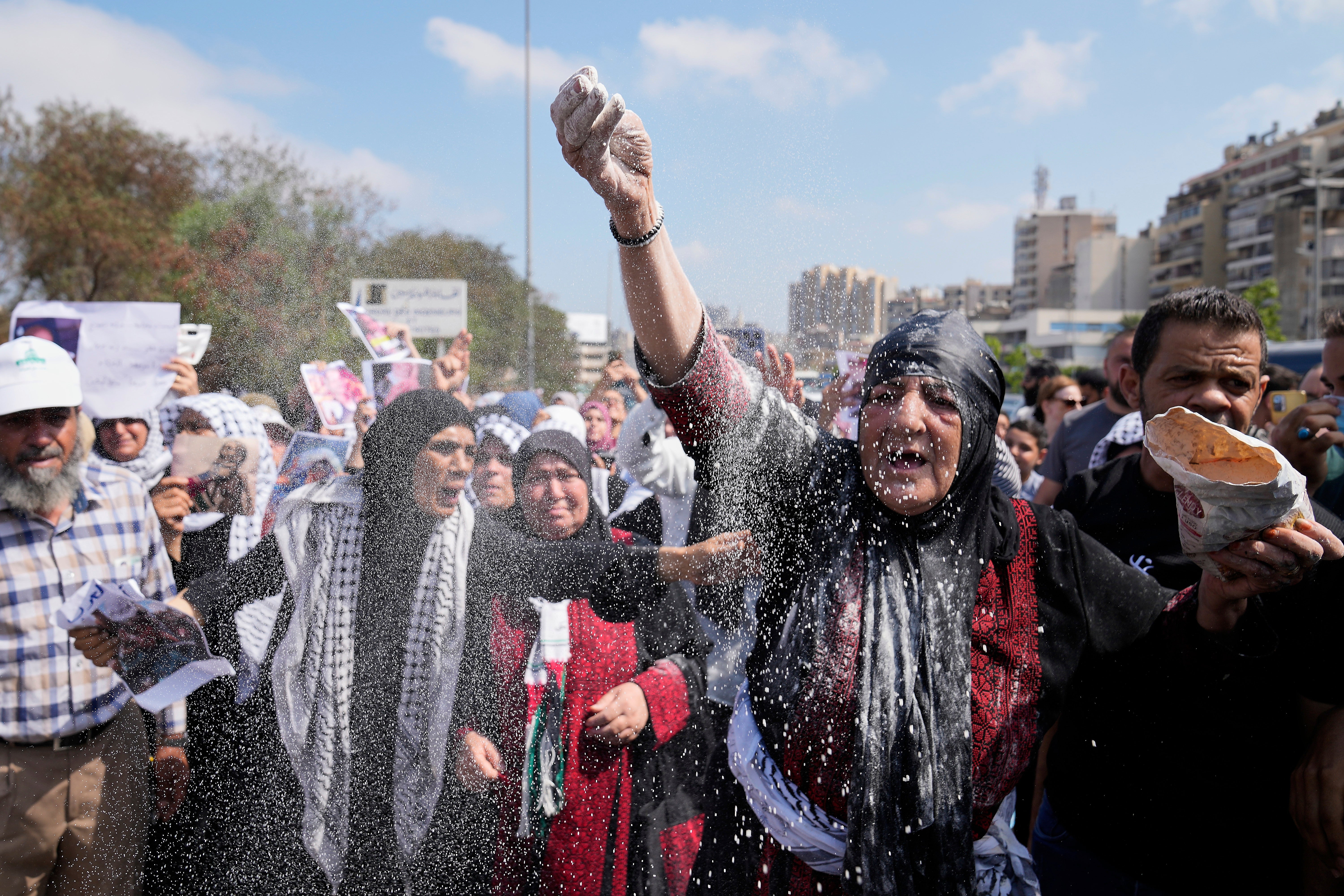 APTOPIX Lebanon Palestinians