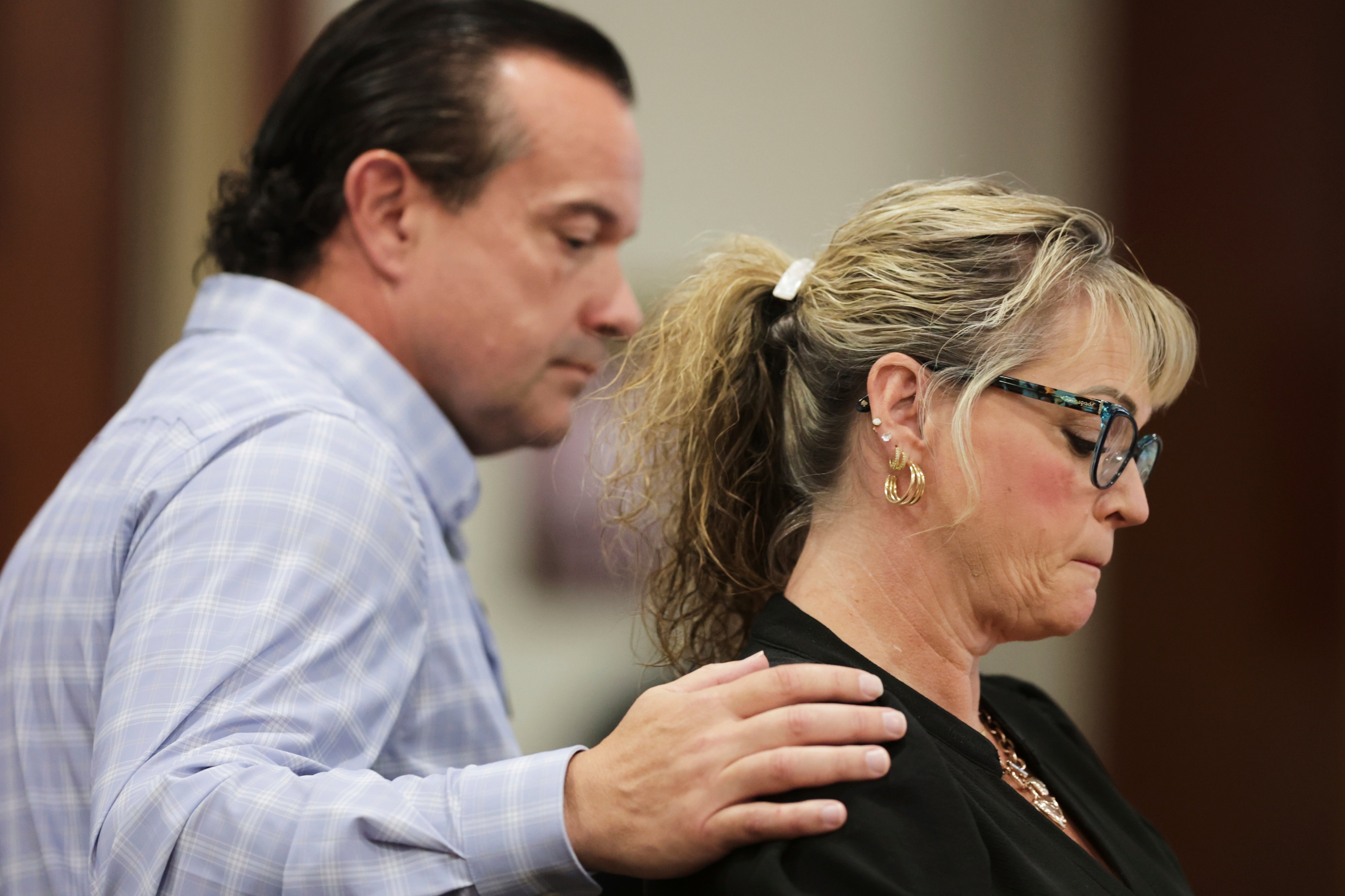 The parents of Kaylee Goncalves, who told Kohberger ‘nobody cares’ about him.