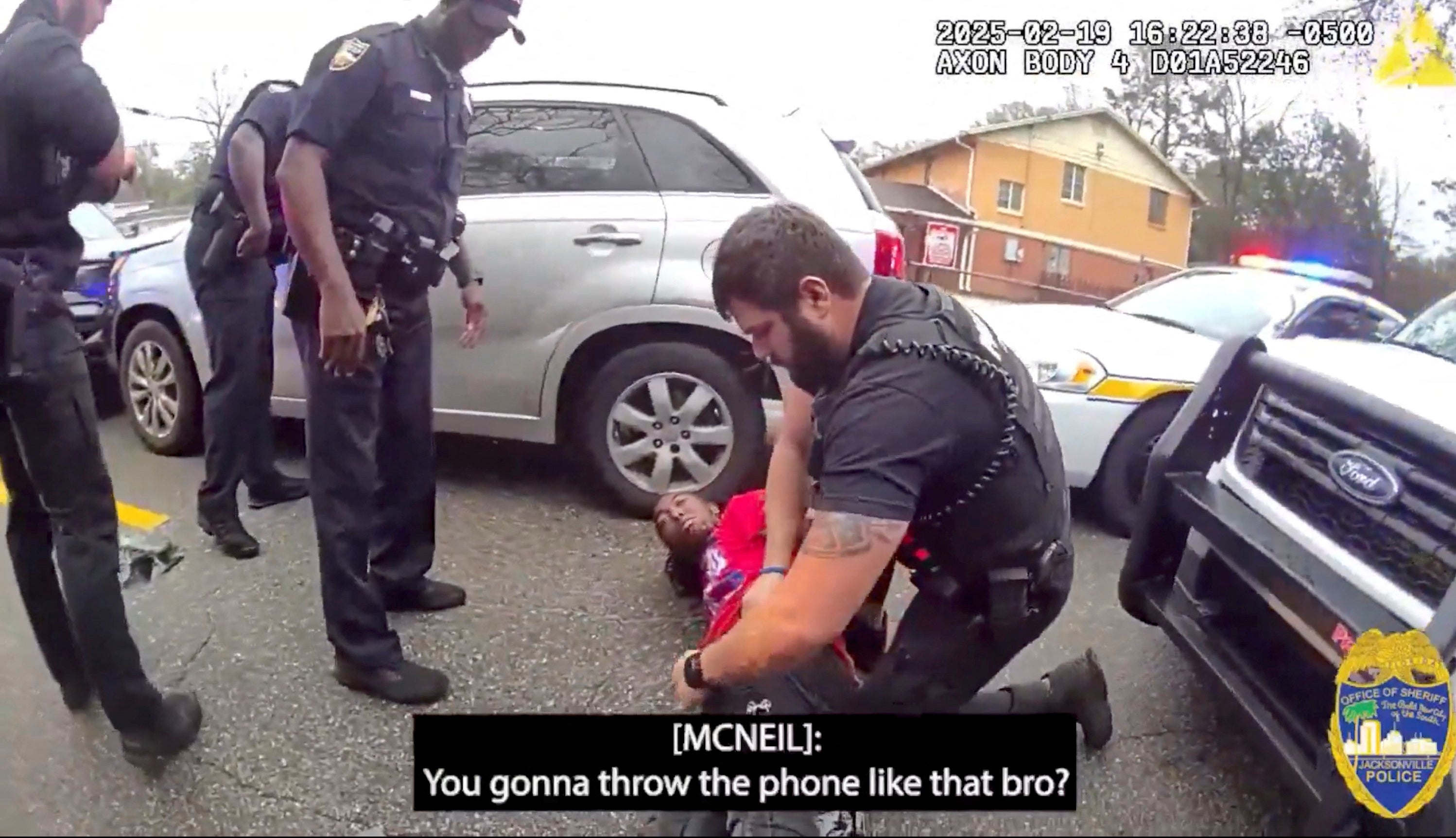 McNeil is seeking $200,000 in damages from the defendants, which include officer D. Bowers, Sheriff Thomas Waters and the City of Jacksonville