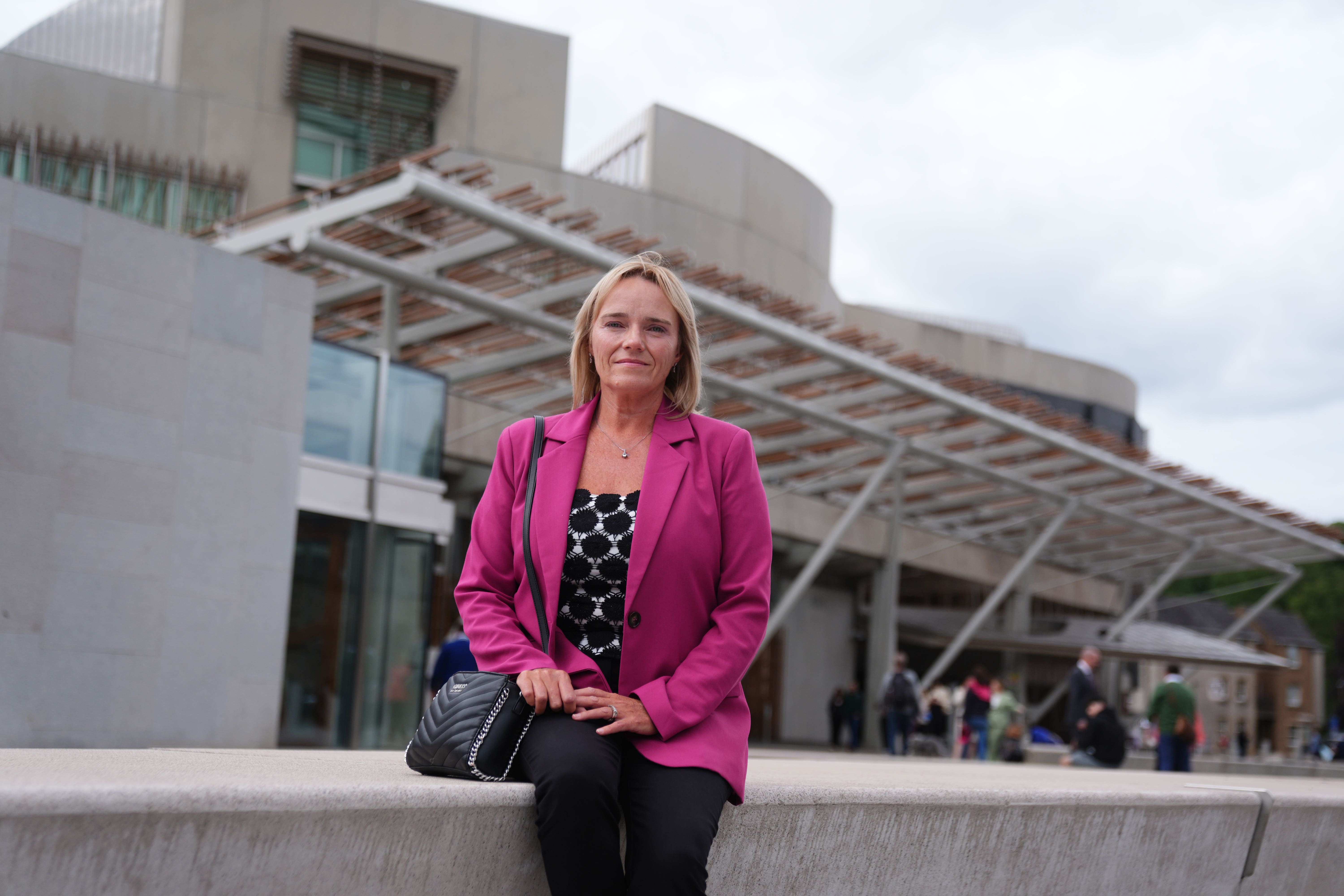 Nurse Sandie Peggie is bringing a claim against NHS Fife over alleged harassment and discrimination (Andrew Milligan/PA Wire)
