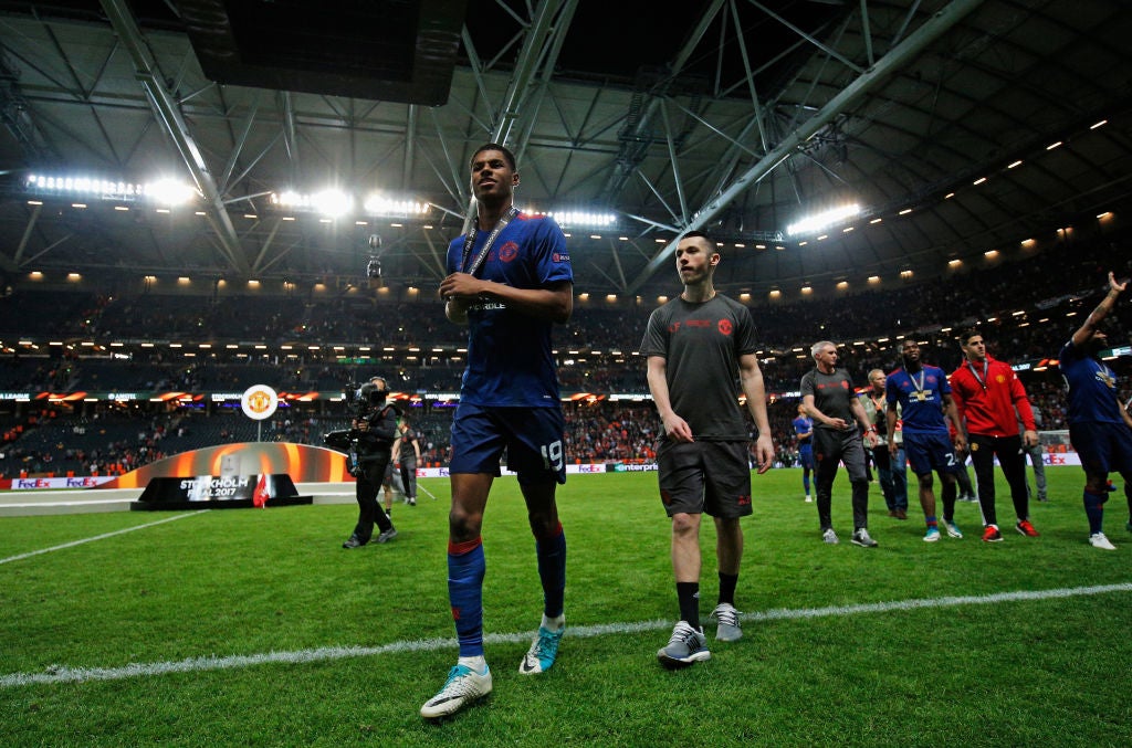 The Europa League win remains Rashford's biggest honour so far