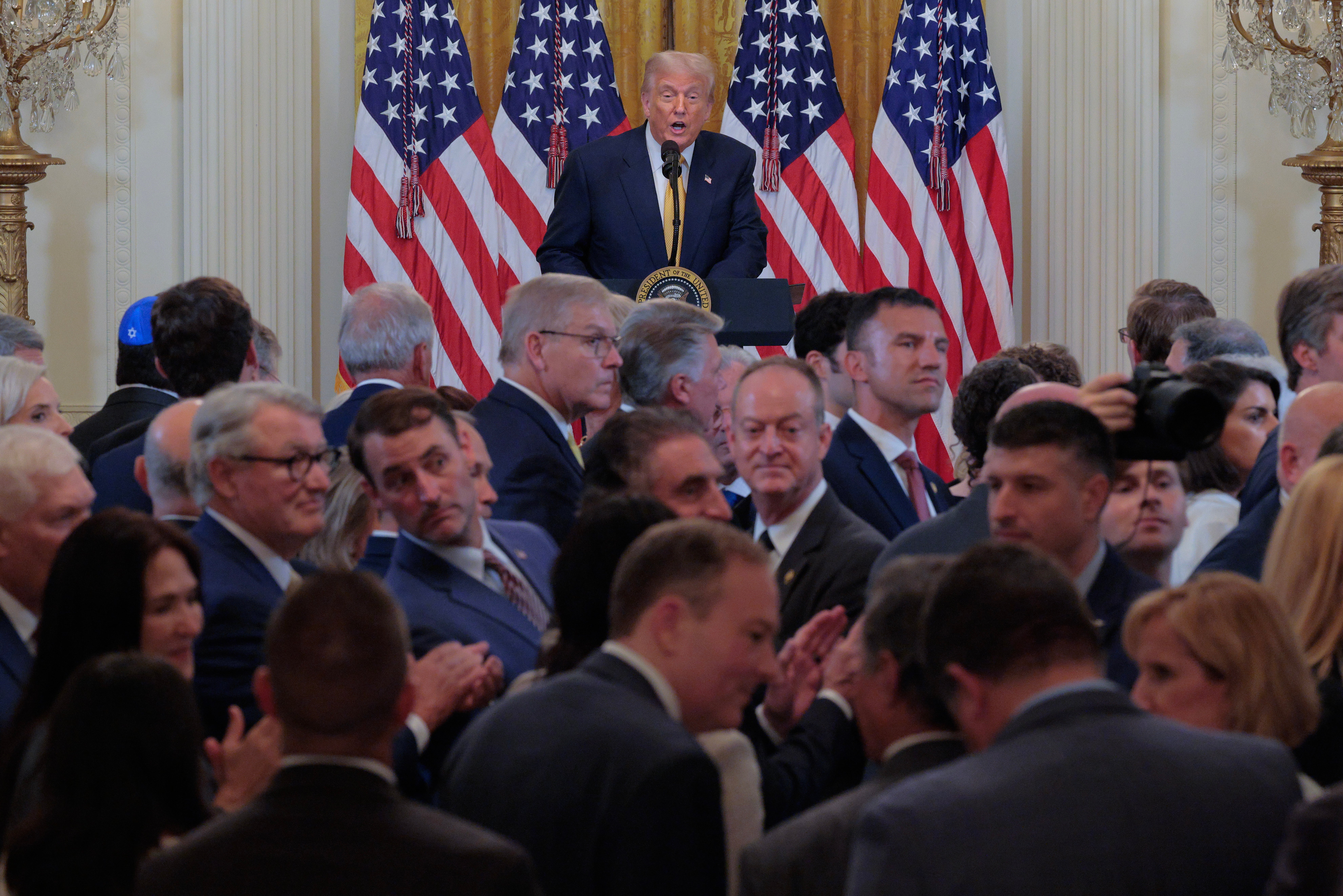 President Donald Trump thanked GOP lawmakers for passing the One Big Beautiful Bill Act