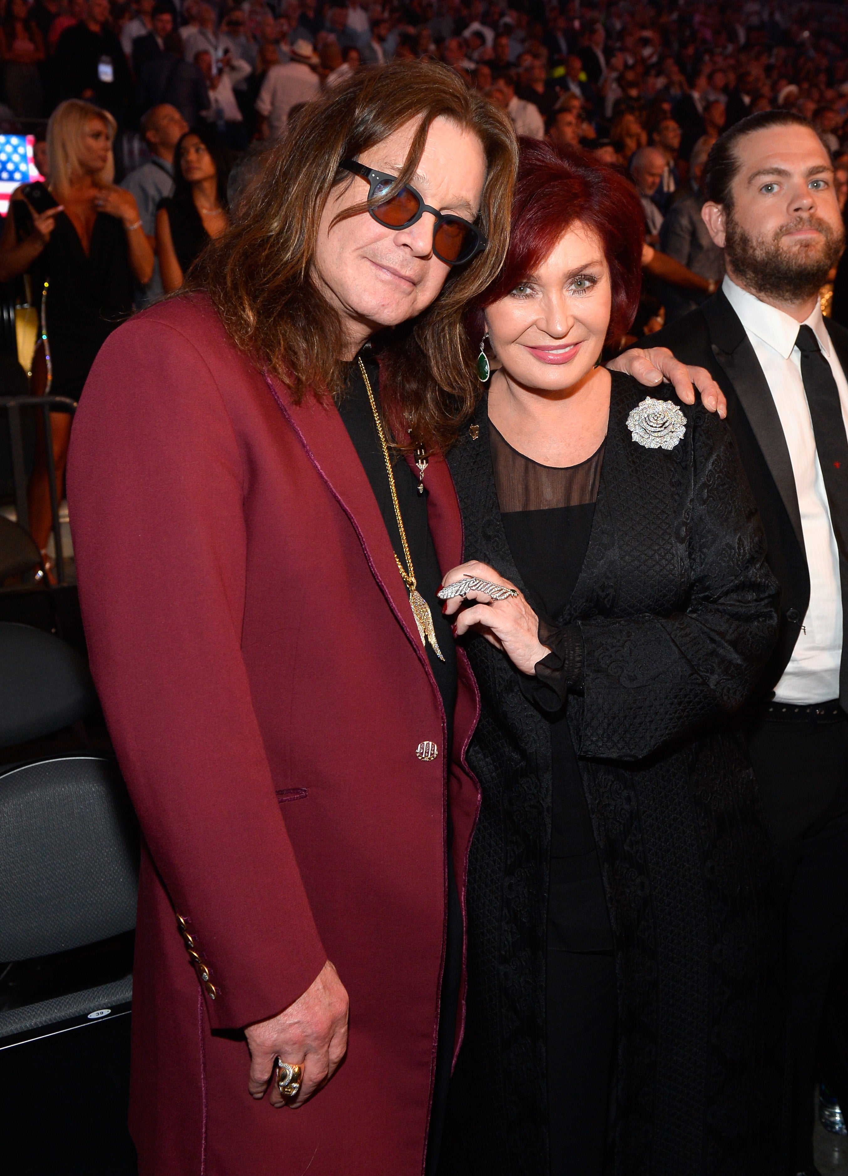 Ozzy and Sharon in 2017
