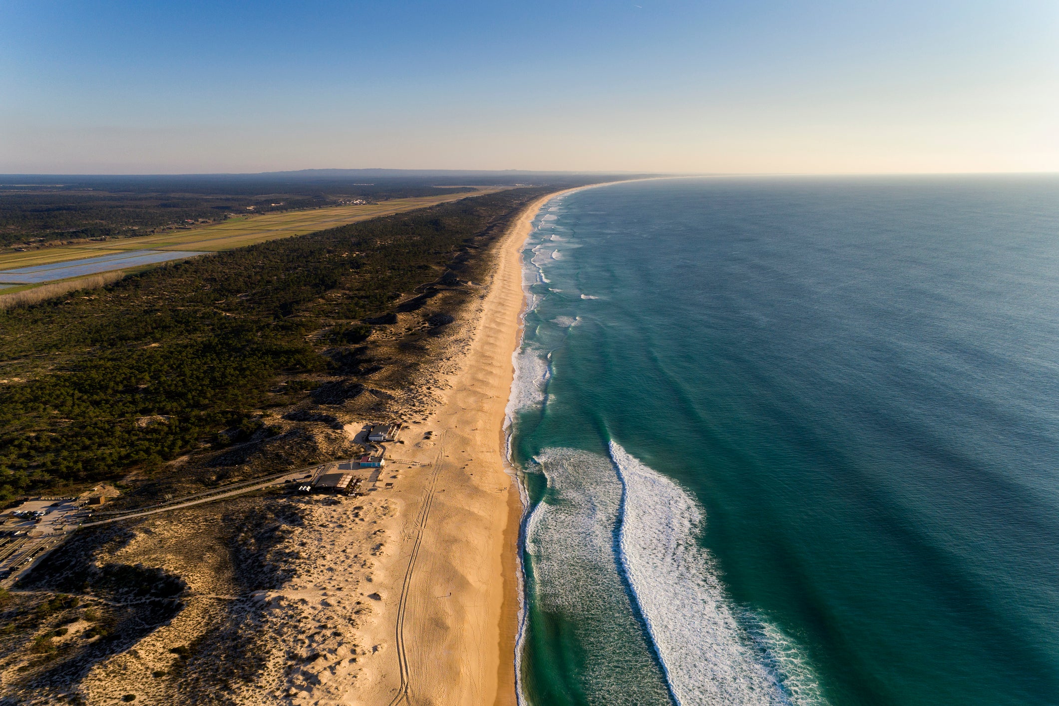 The popular Comporta beach in among the affected destinations