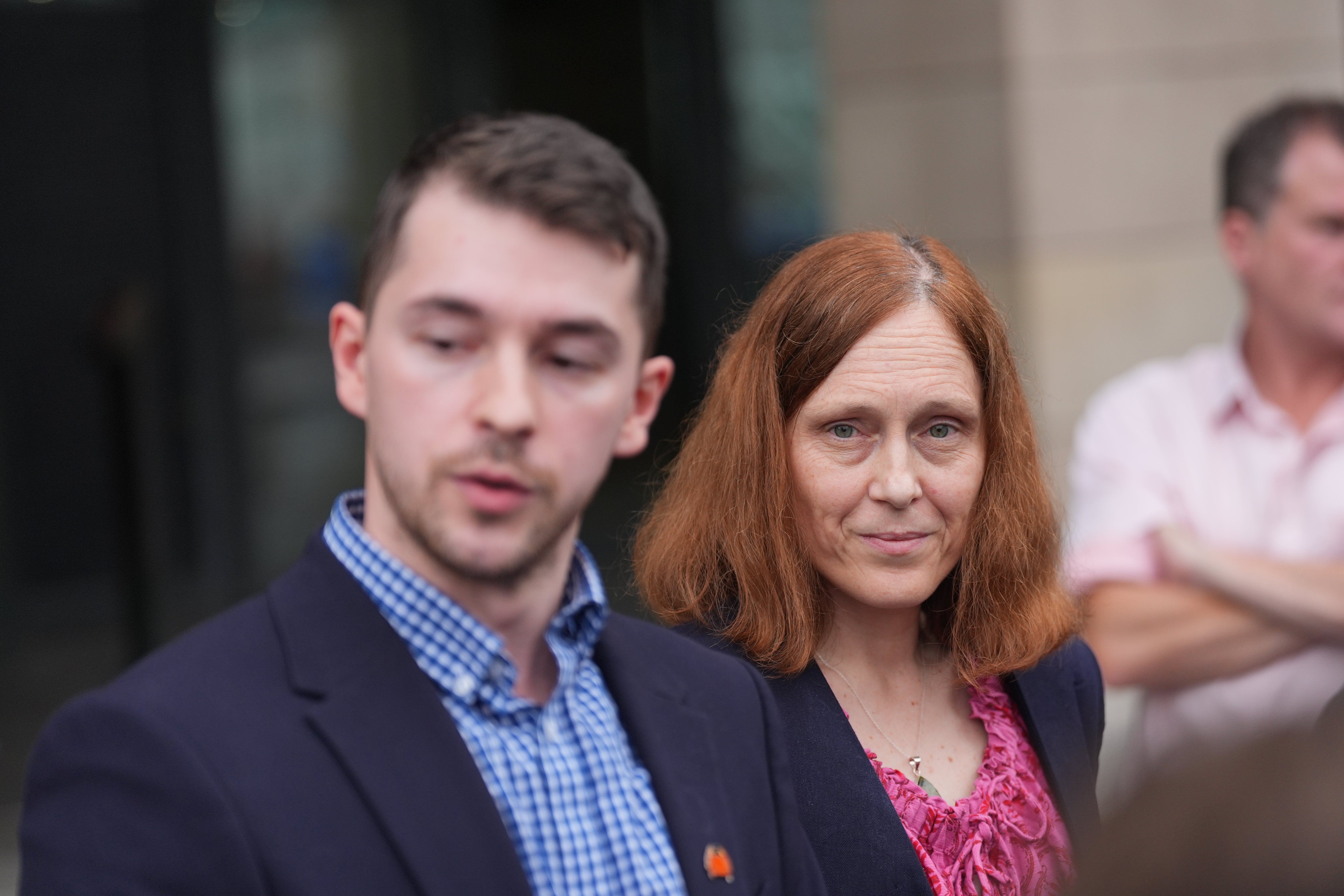 Ross Nieuwoudt and Melissa Ryan, co-chairs of the BMA resident doctor committee