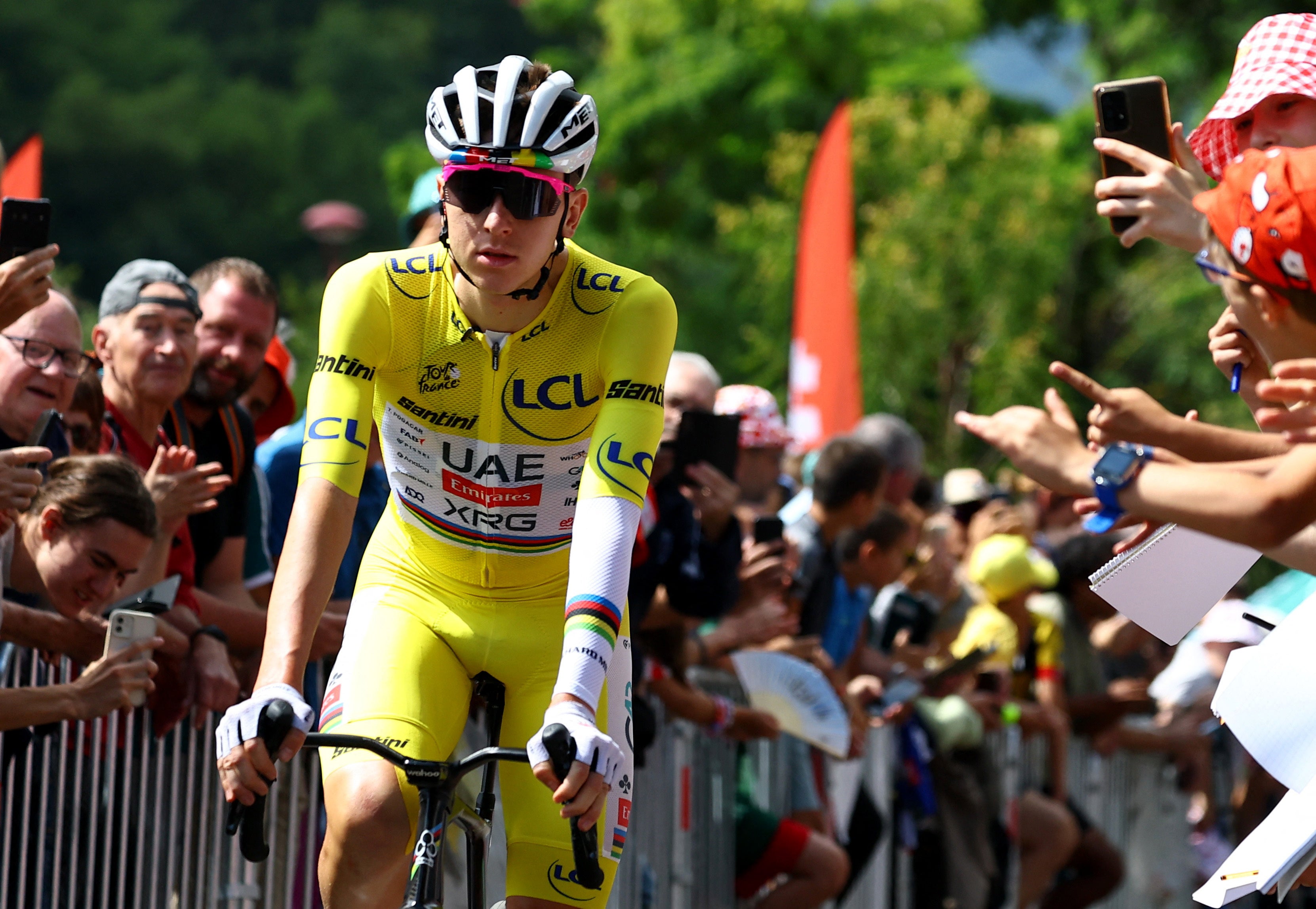 Pogacar has said he “can’t wait to do nice stuff in my life” once the race is over