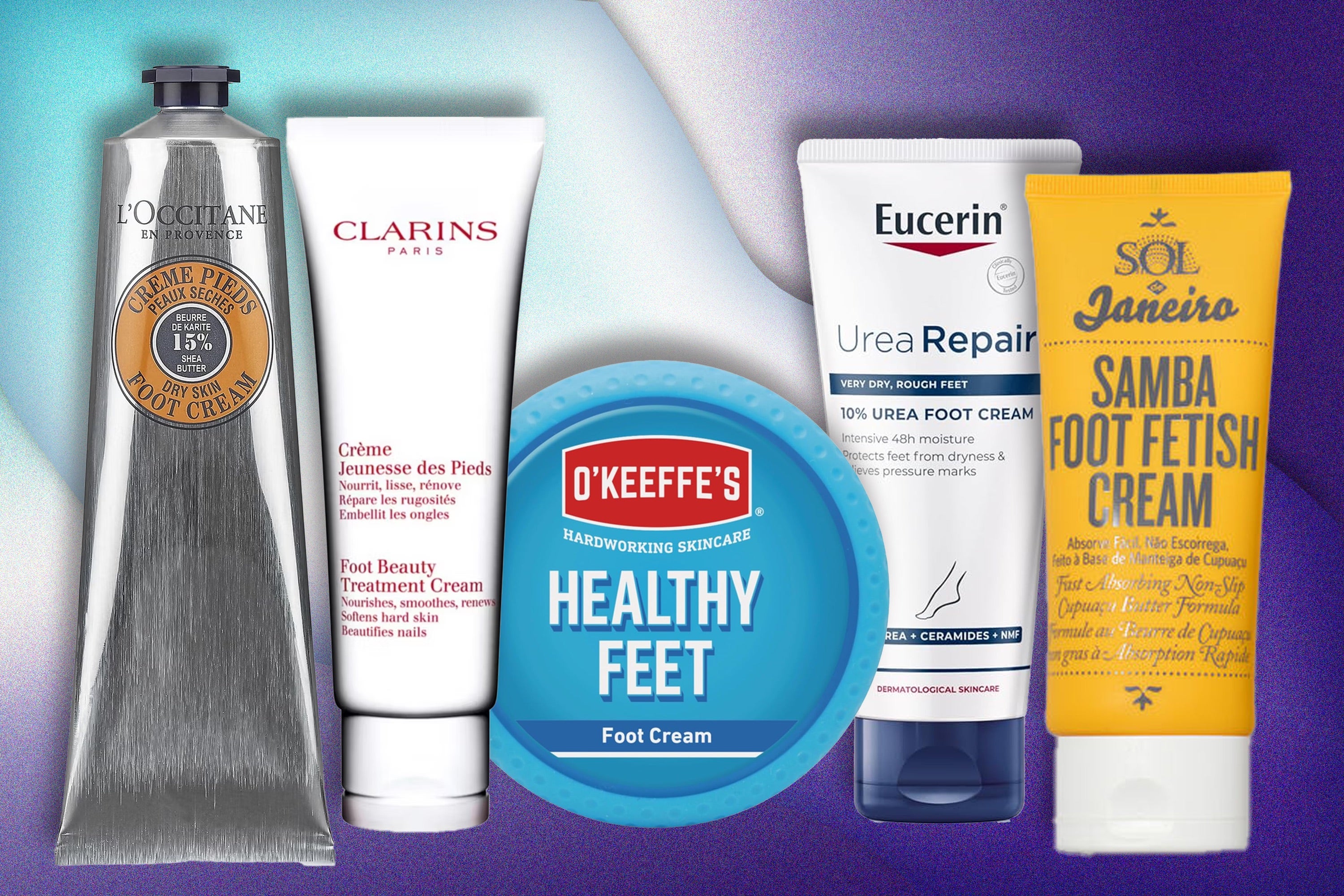Give dry, cracked and thickened skin some TLC with Clarins, Eucerin and Aveda