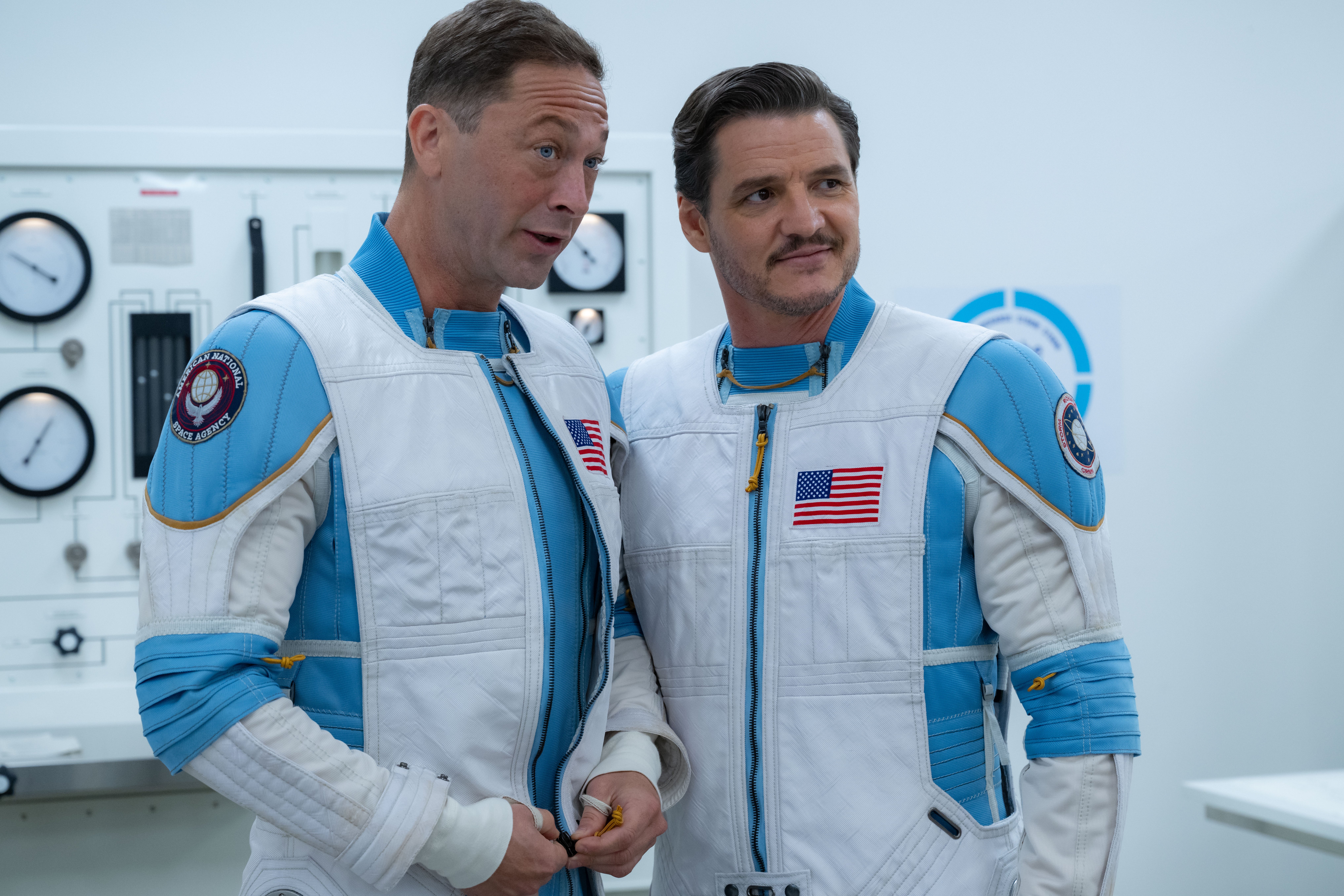 Fantastic...ish: Ebon Moss-Bachrach and Pedro Pascal in ‘First Steps’