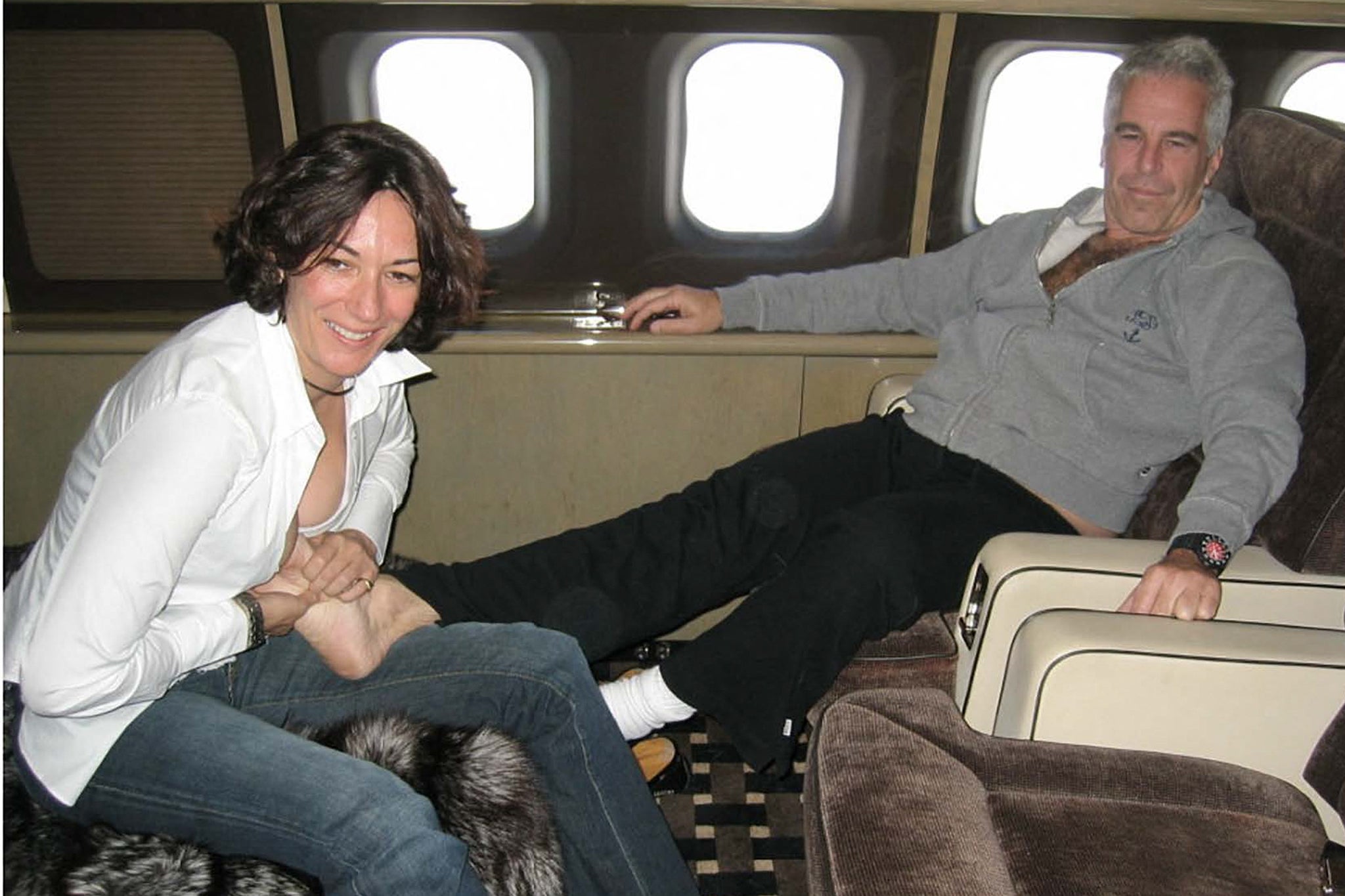 Maxwell often traveled with Epstein and arranged for other guests, including young women and girls, to travel with them