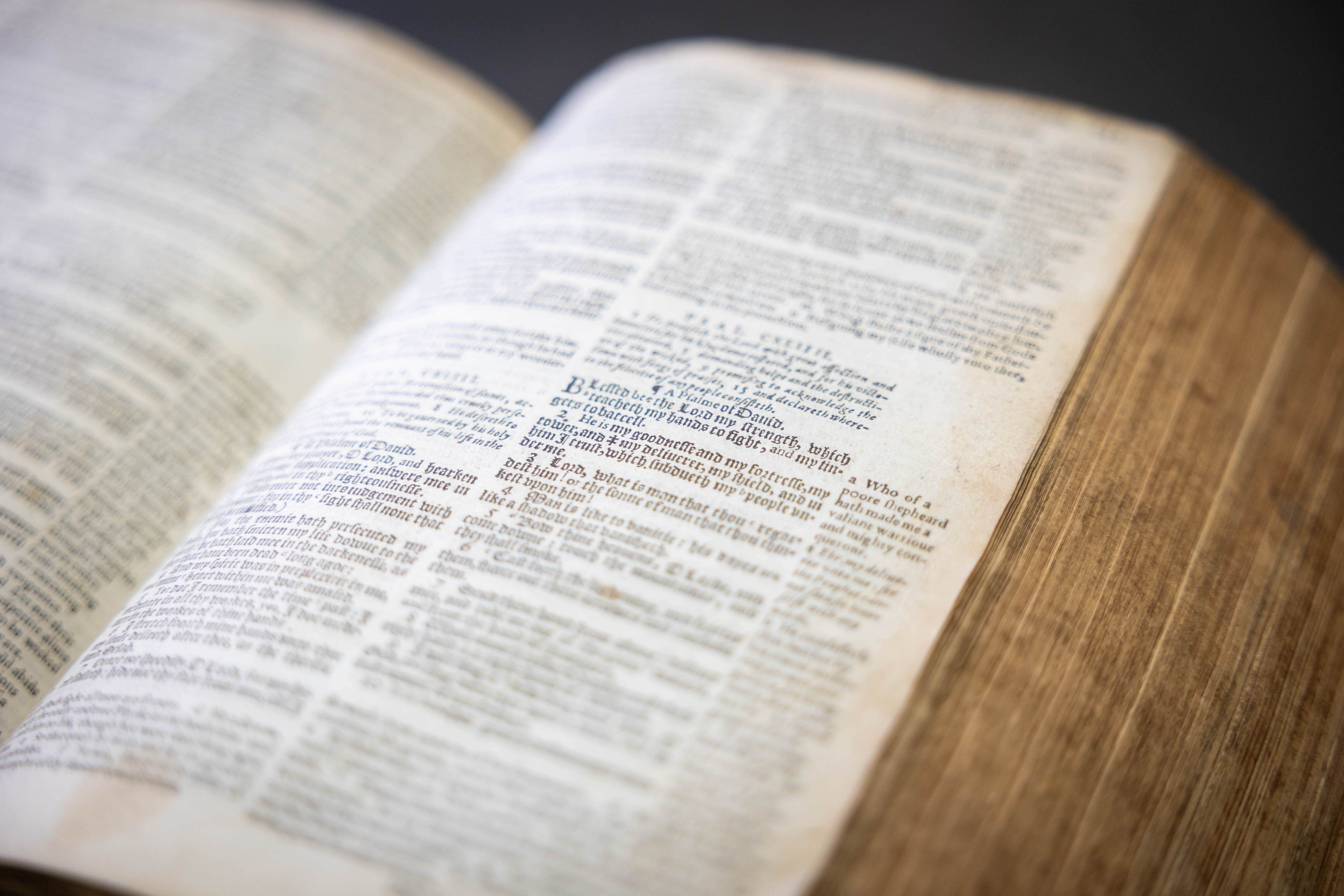 A copy of the Bible which belonged to Sir Robert Peel is to go on display in Belfast (PSNI/PA)