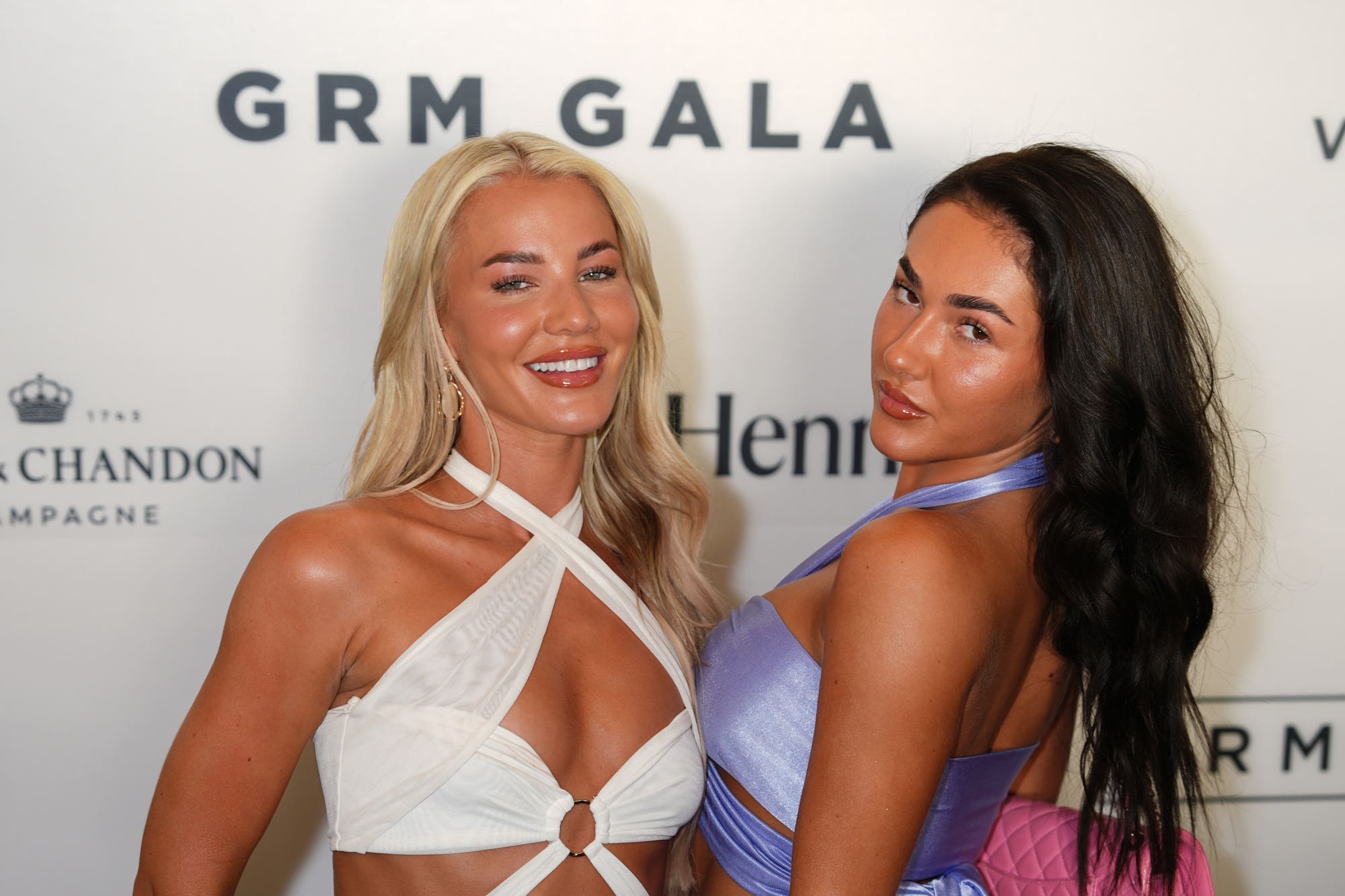 Love Island 2024 contestants, Grace Jackson and Harriet Blackmore (Jordan Pettitt/PA)