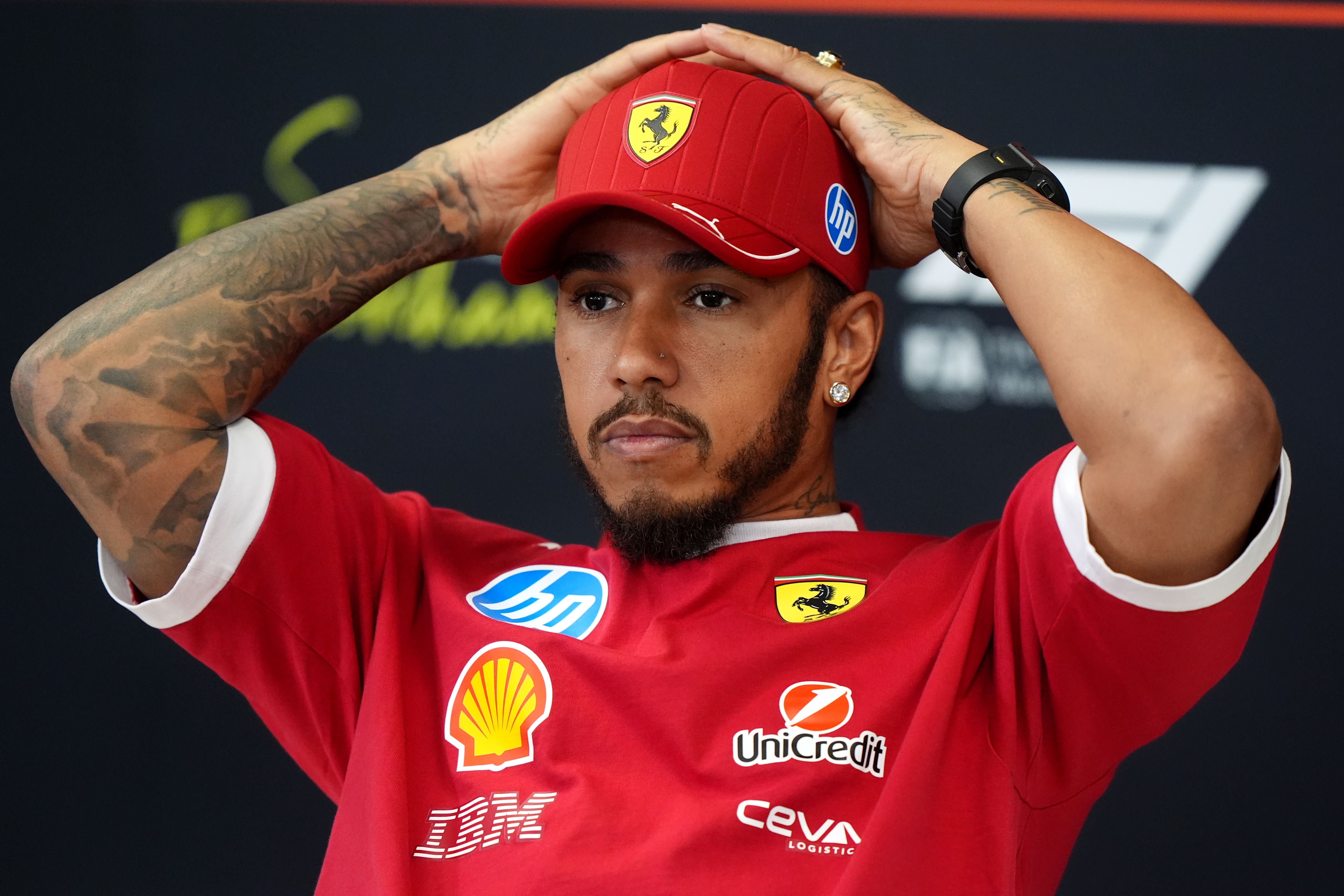 Lewis Hamilton has had a frustrating start with Ferrari (Bradley Collyer/PA)