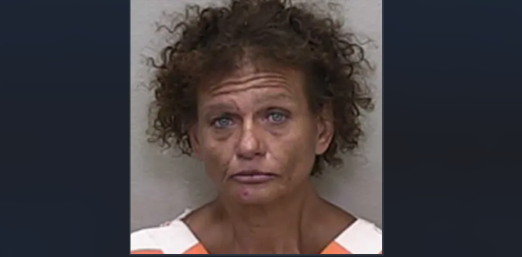 Laura Roland Gherman was arrested and charged with felony littering and trespassing after she allegedly dumped more than 14,000 pounds of trash — including human waste and drug paraphernalia — at an illegal homeless encampment in Ocala, Florida