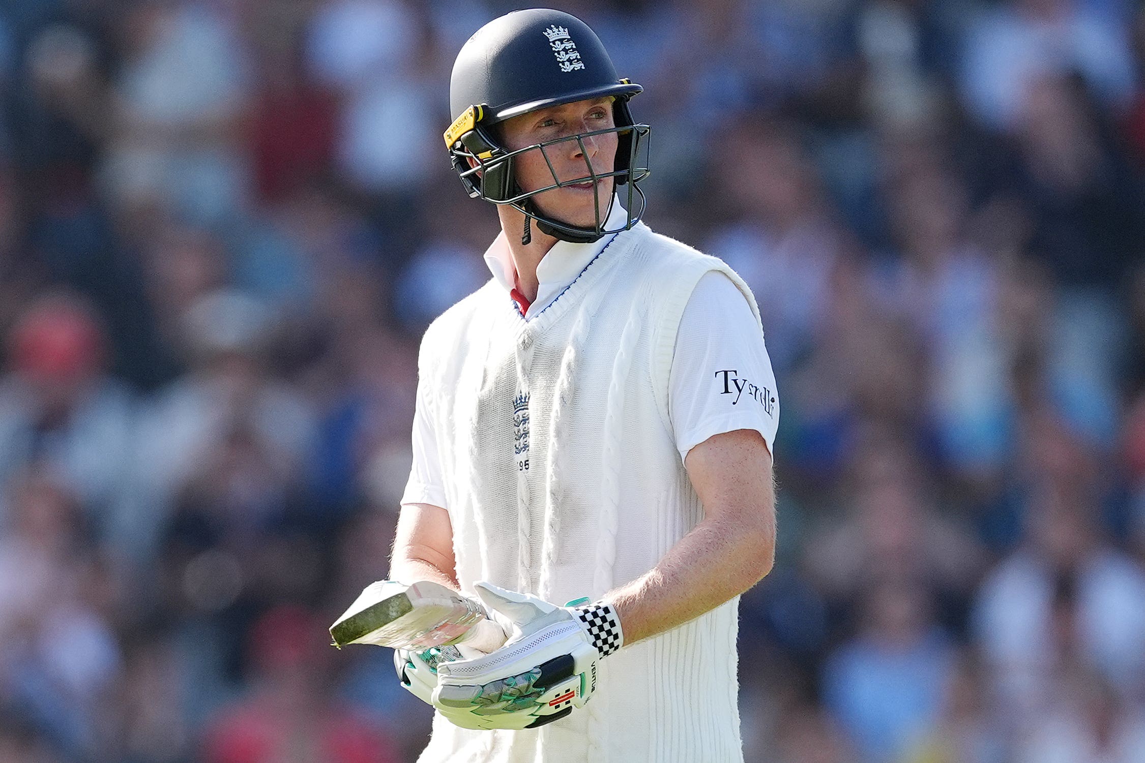 Zak Crawley got England’s innings off to a strong start (Martin Rickett/PA)