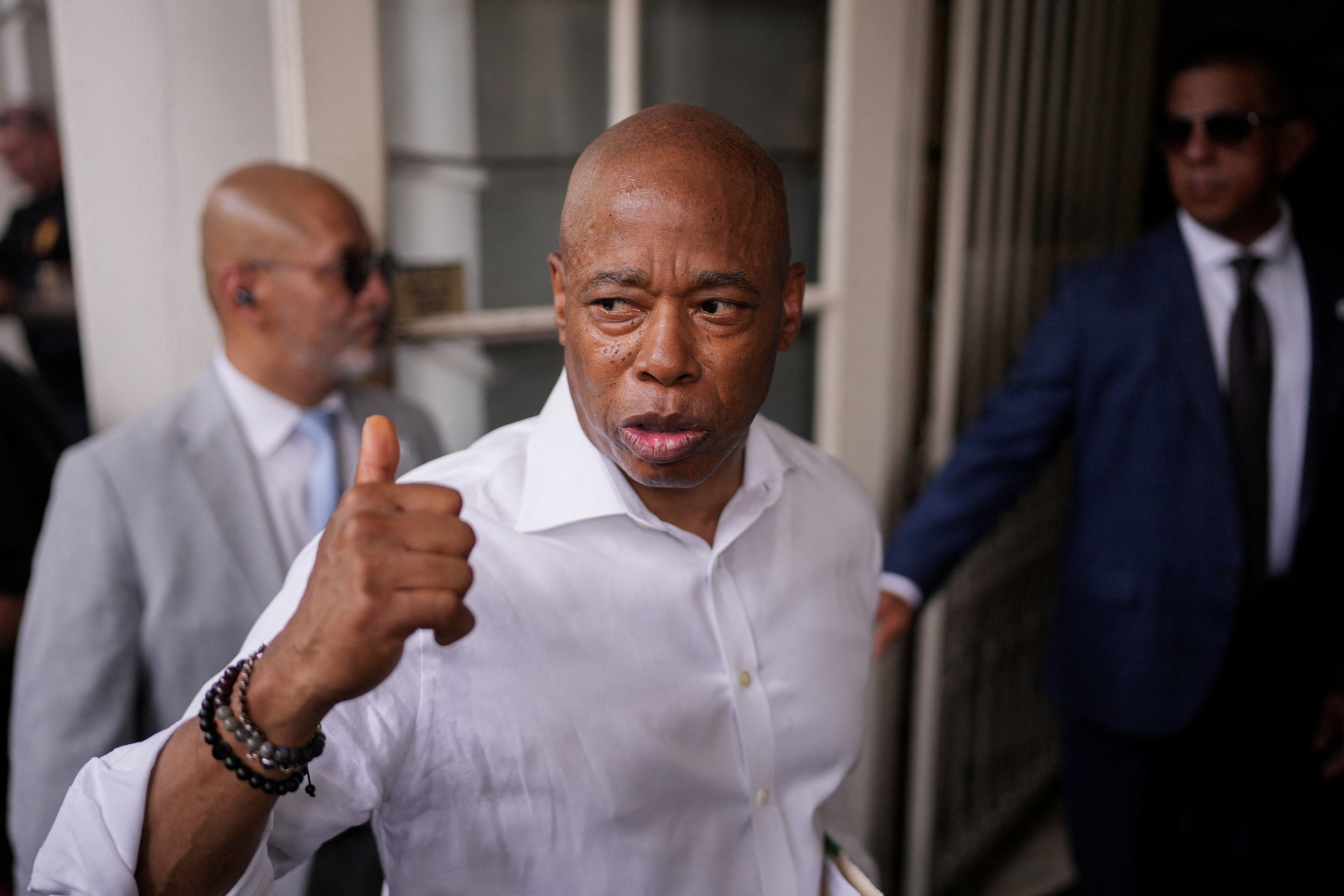 The Justice Department is suing Mayor Eric Adams and top New York City officials over what it claims are ‘sanctuary’ policies that ‘obstruct’ federal immigration law