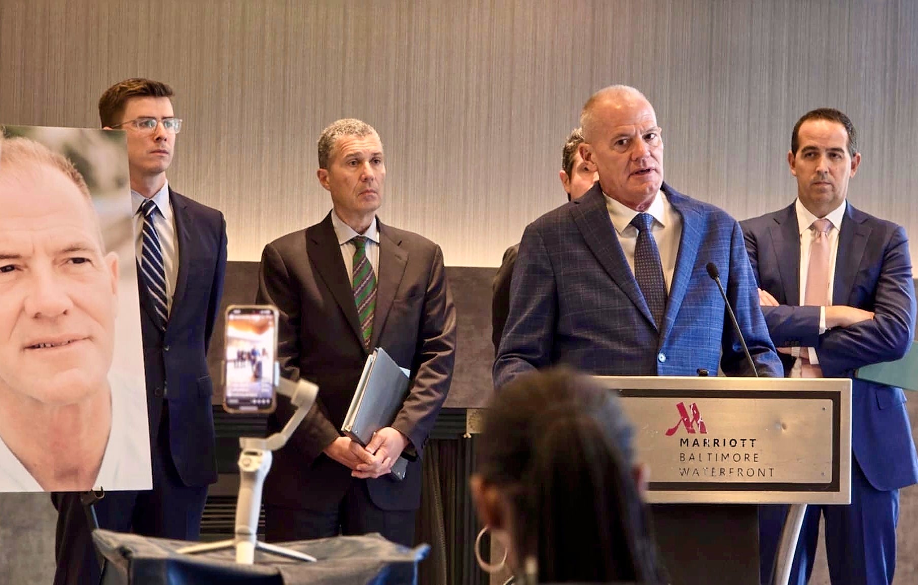 John Huffington was pardoned by then-Gov. Larry Hogan in January 2023