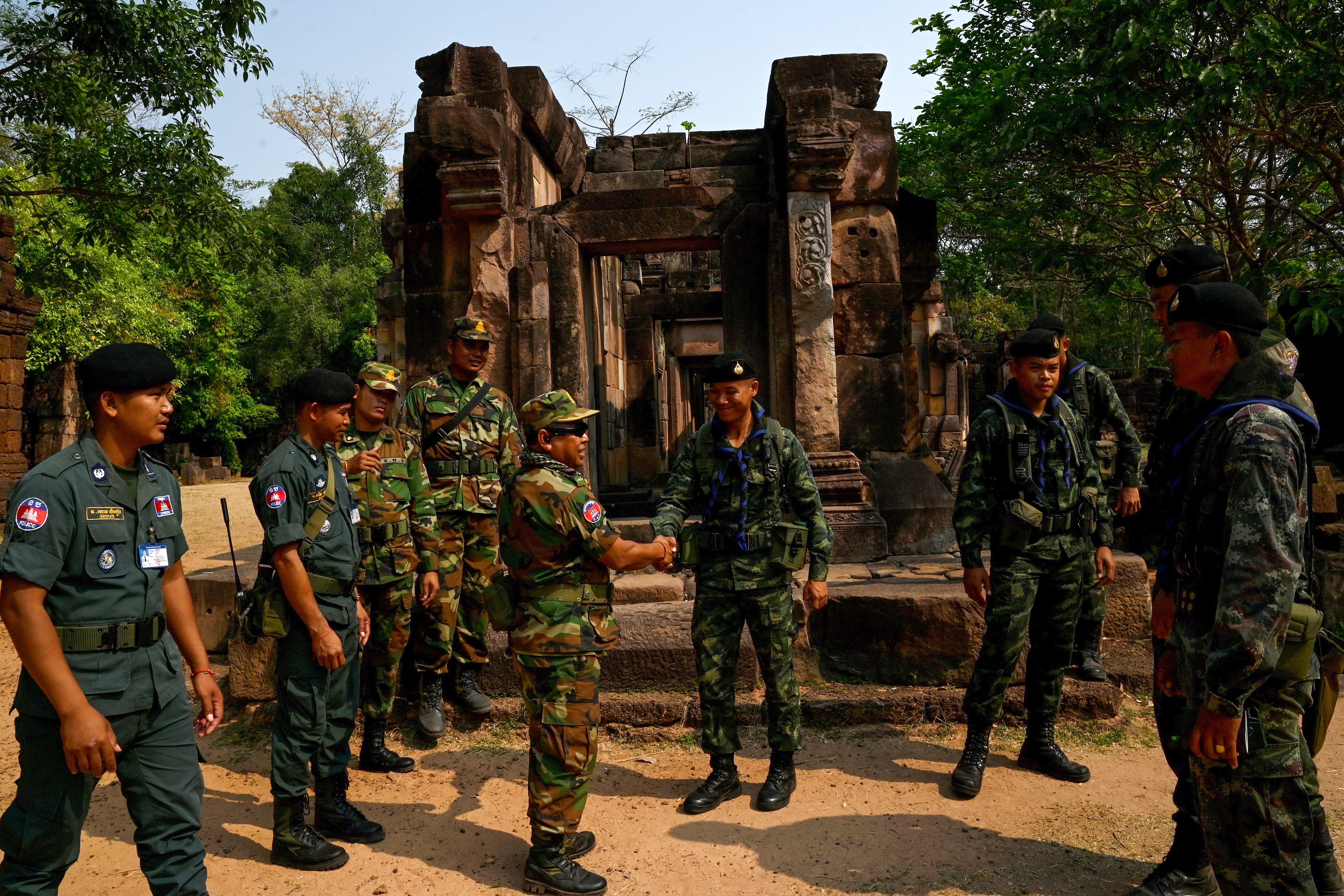 The 817-kilometre (508-mile) border was originally mapped by France in 1907, when Cambodia was a French colony, using the natural watershed as its basis