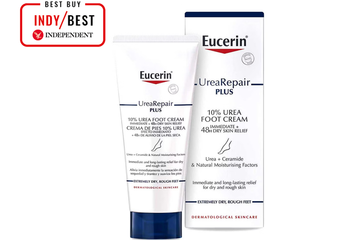 Best foot cream IndyBest review Eucerin dry skin urearepair plus 10 per cent urea foot cream