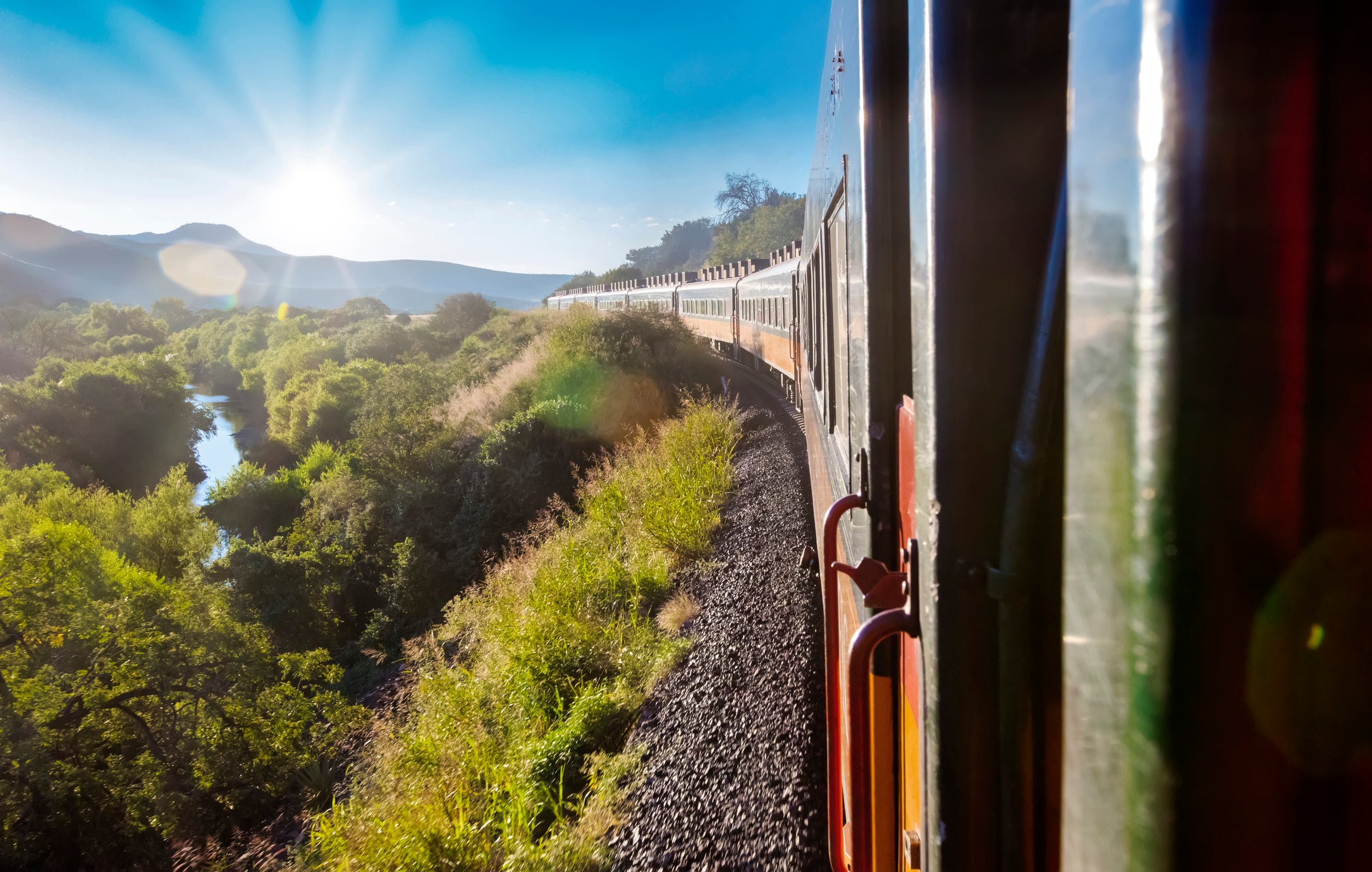 The El Chepe train weaves its way through the picturesque state of Chihuahua