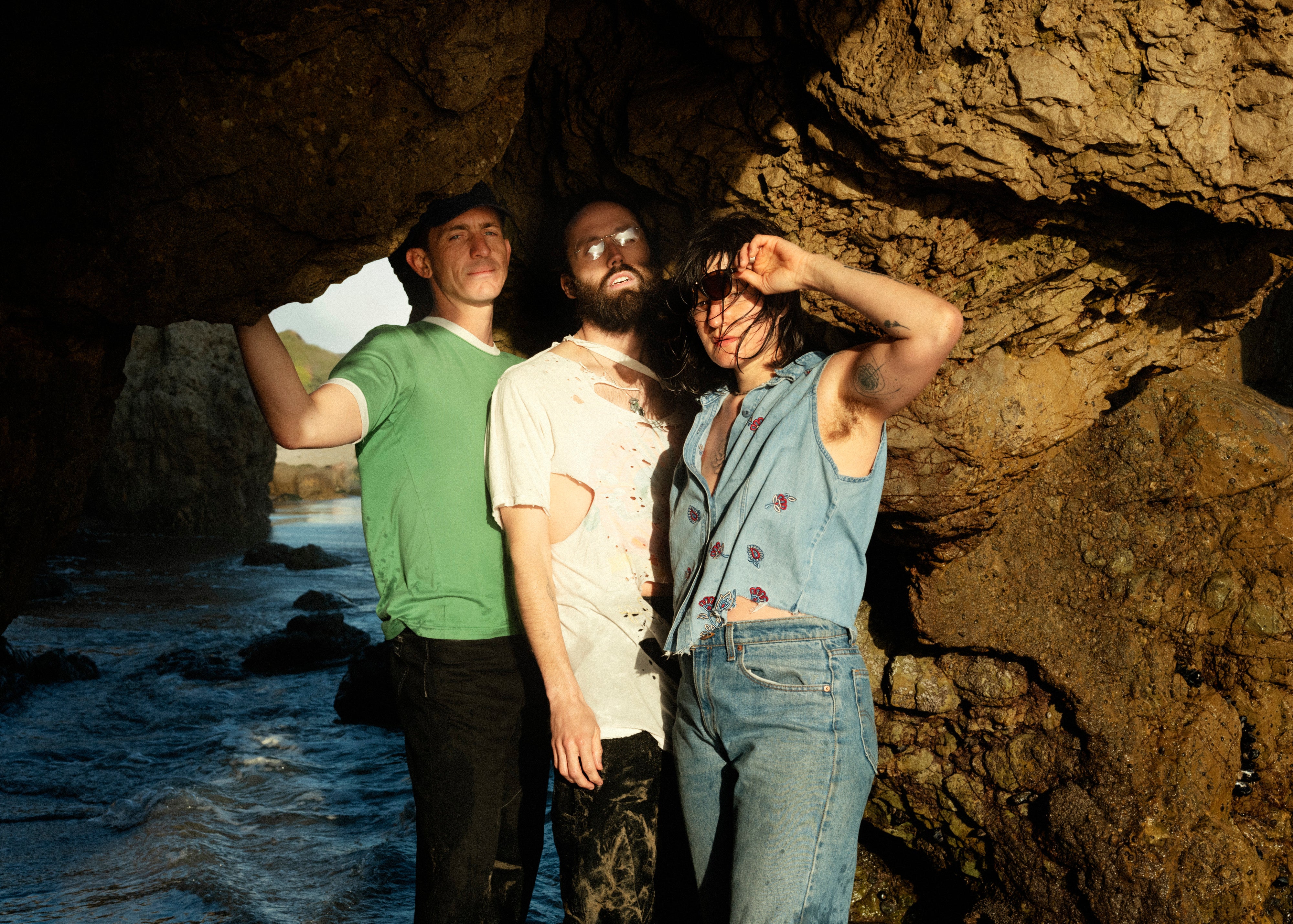 Big Thief: Bandmates Buck Meek, James Krivchenia and Adrianne Lenker