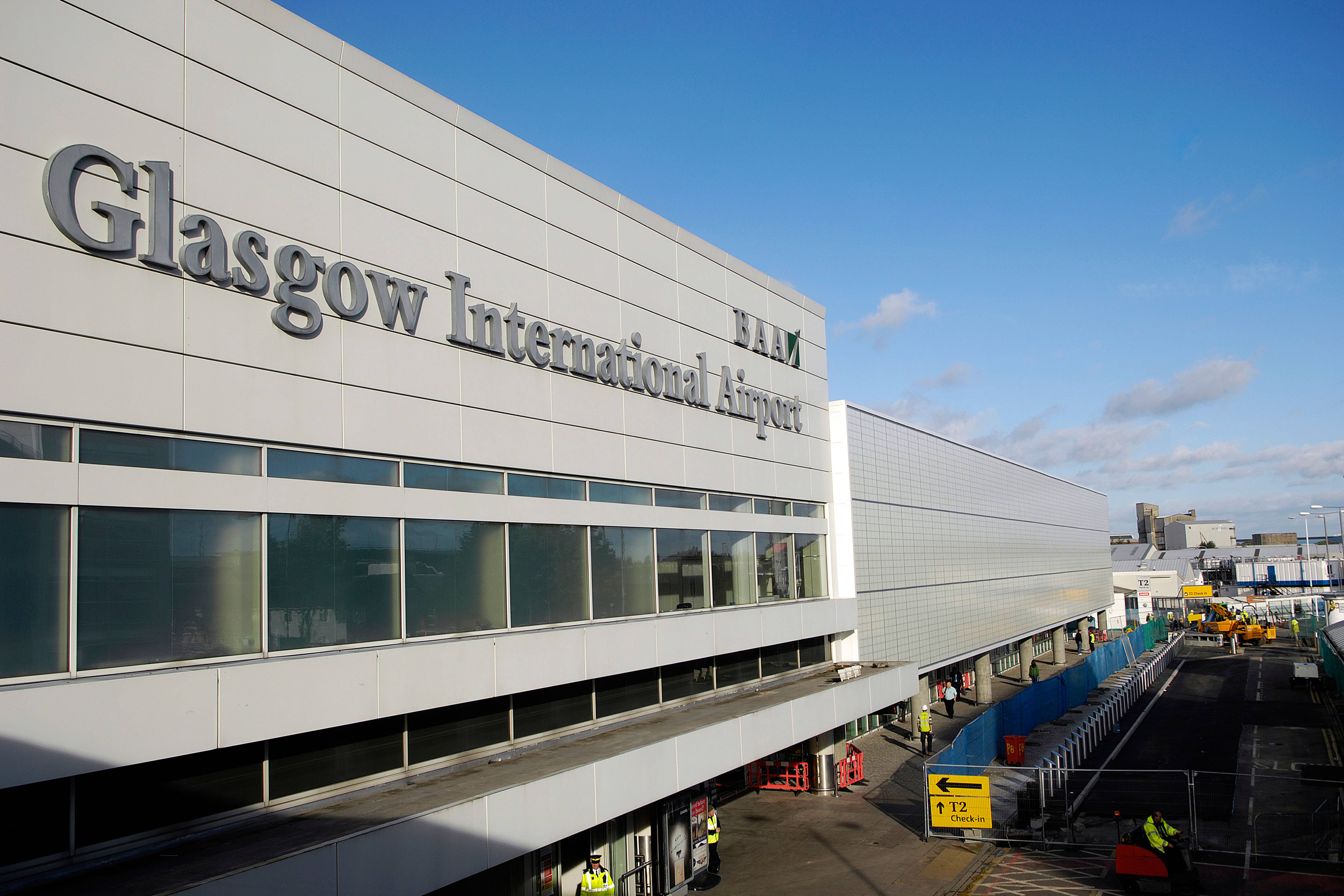 Glasgow Airport will be among the beneficiaries of the funding (Alamy/PA)