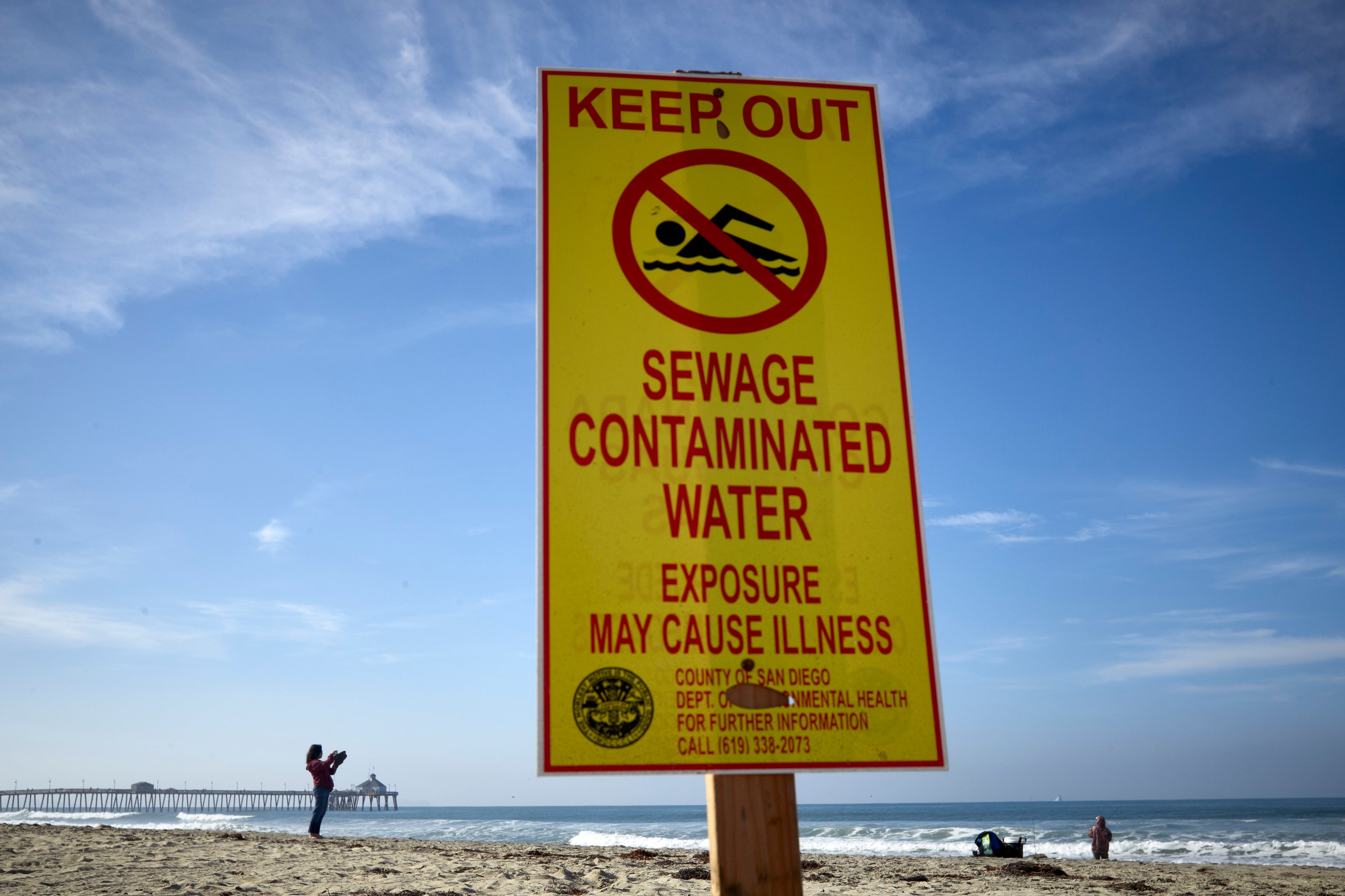 US Mexico Tijuana Sewage
