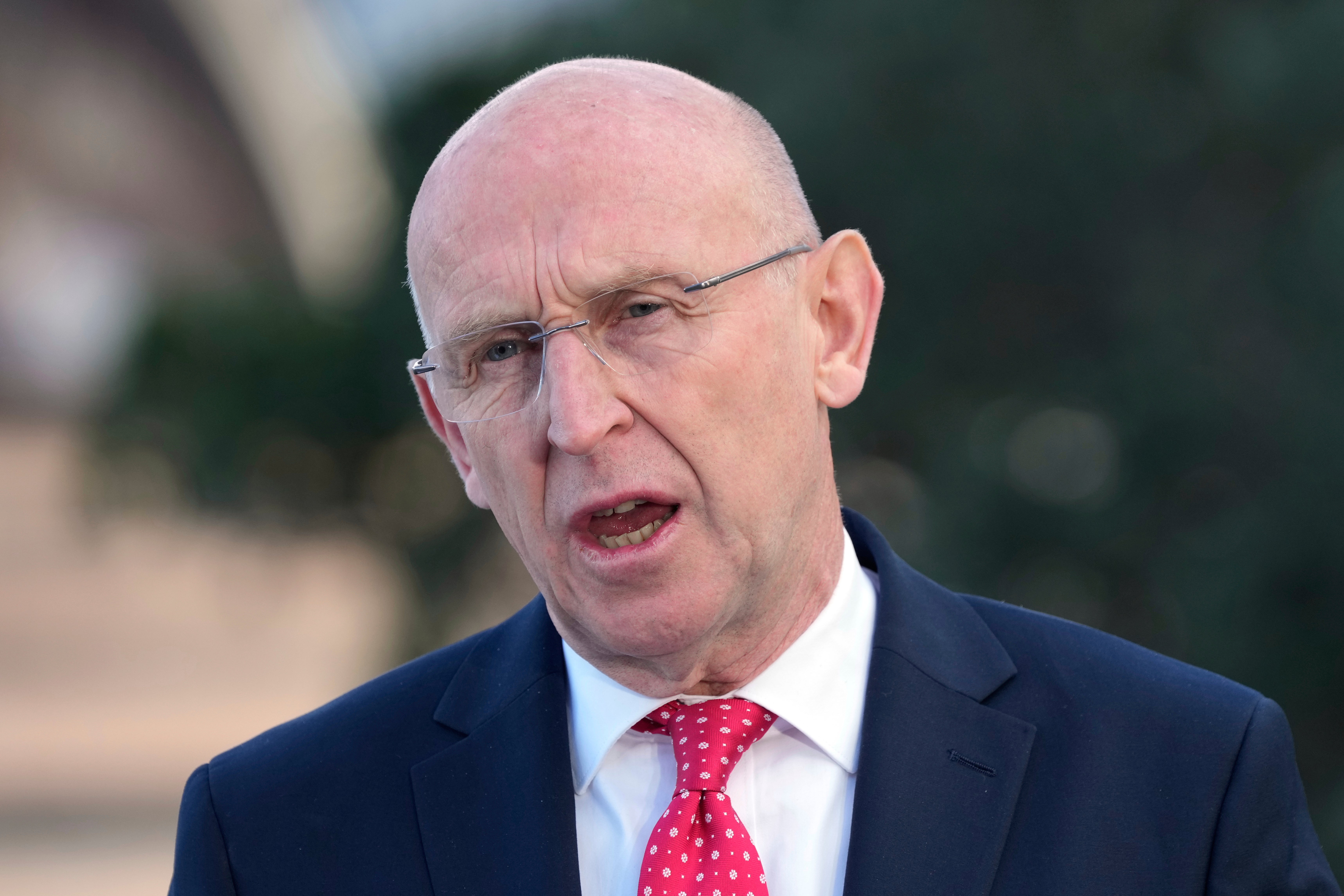 John Healey denied that Britain’s approach is to ‘watch and wait’