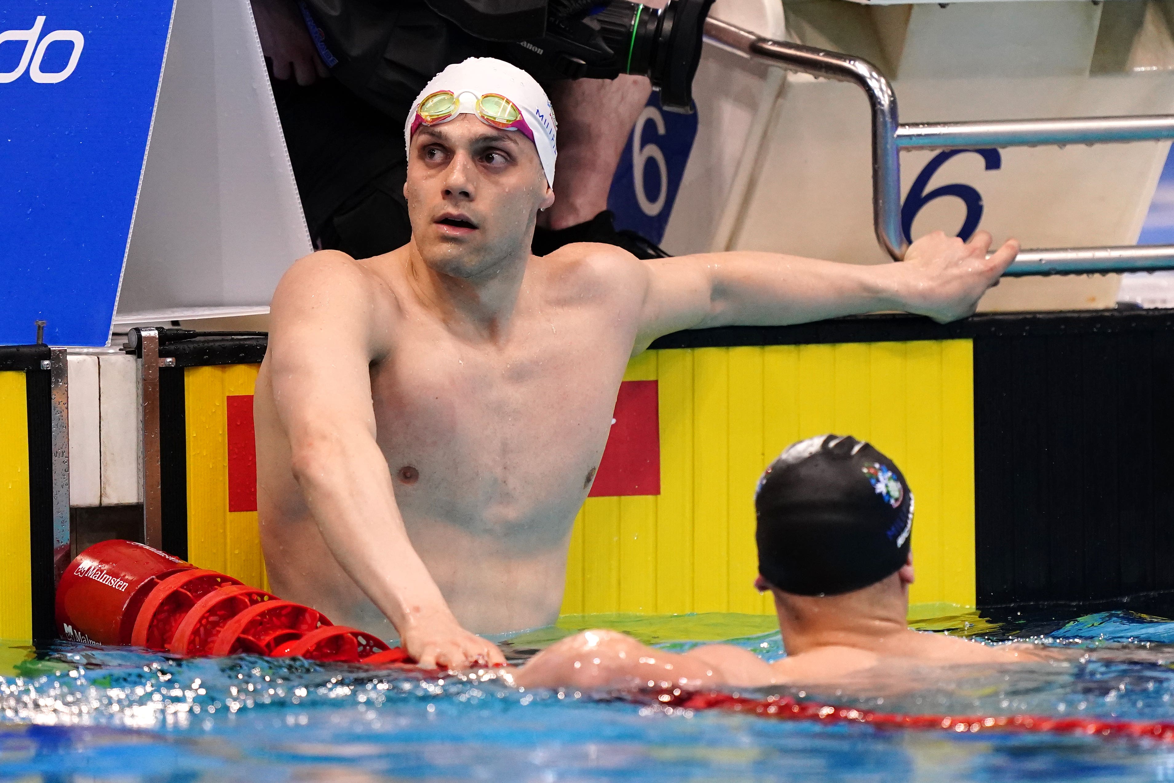 James Guy is targeting a trip to the 2028 Olympics in Los Angeles (Zac Goodwin/PA)