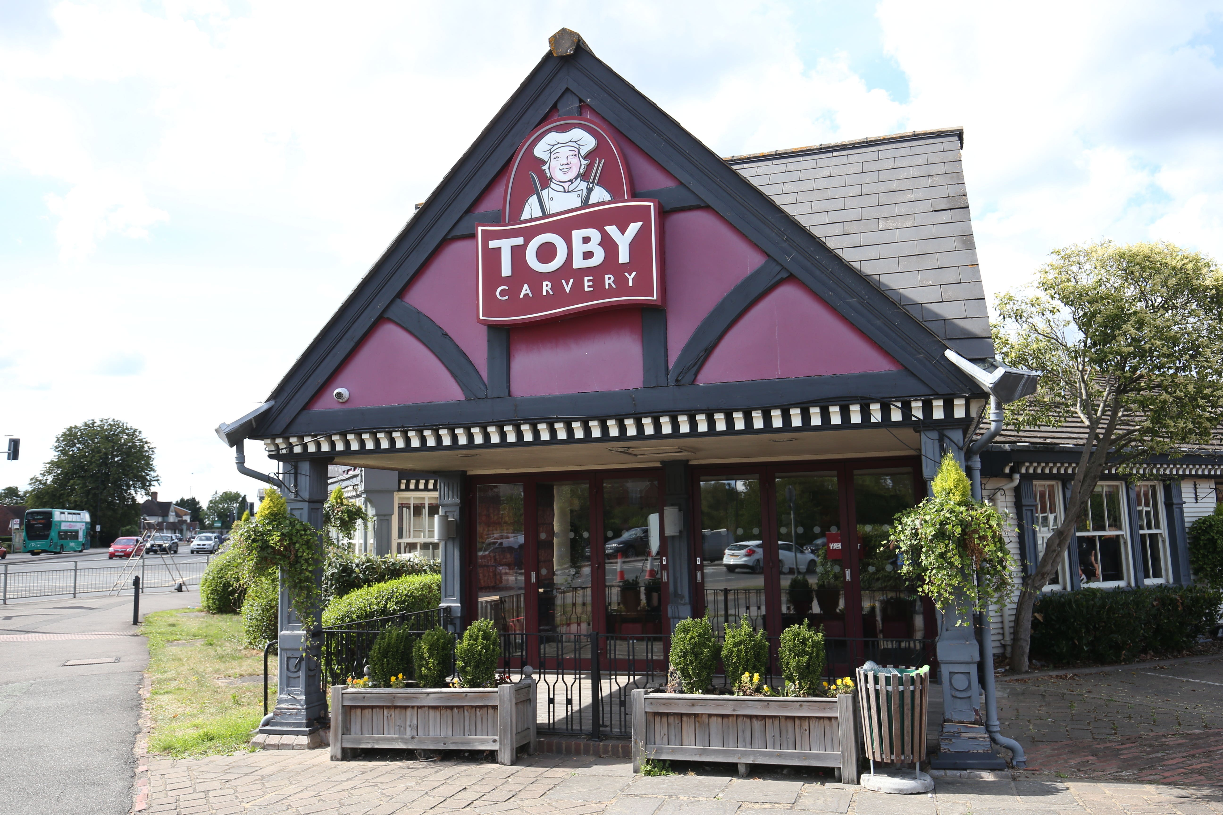 Toby Carvery owner Mitchells & Butlers has reported a 5% jump in sales (Jonathan Brady/PA)