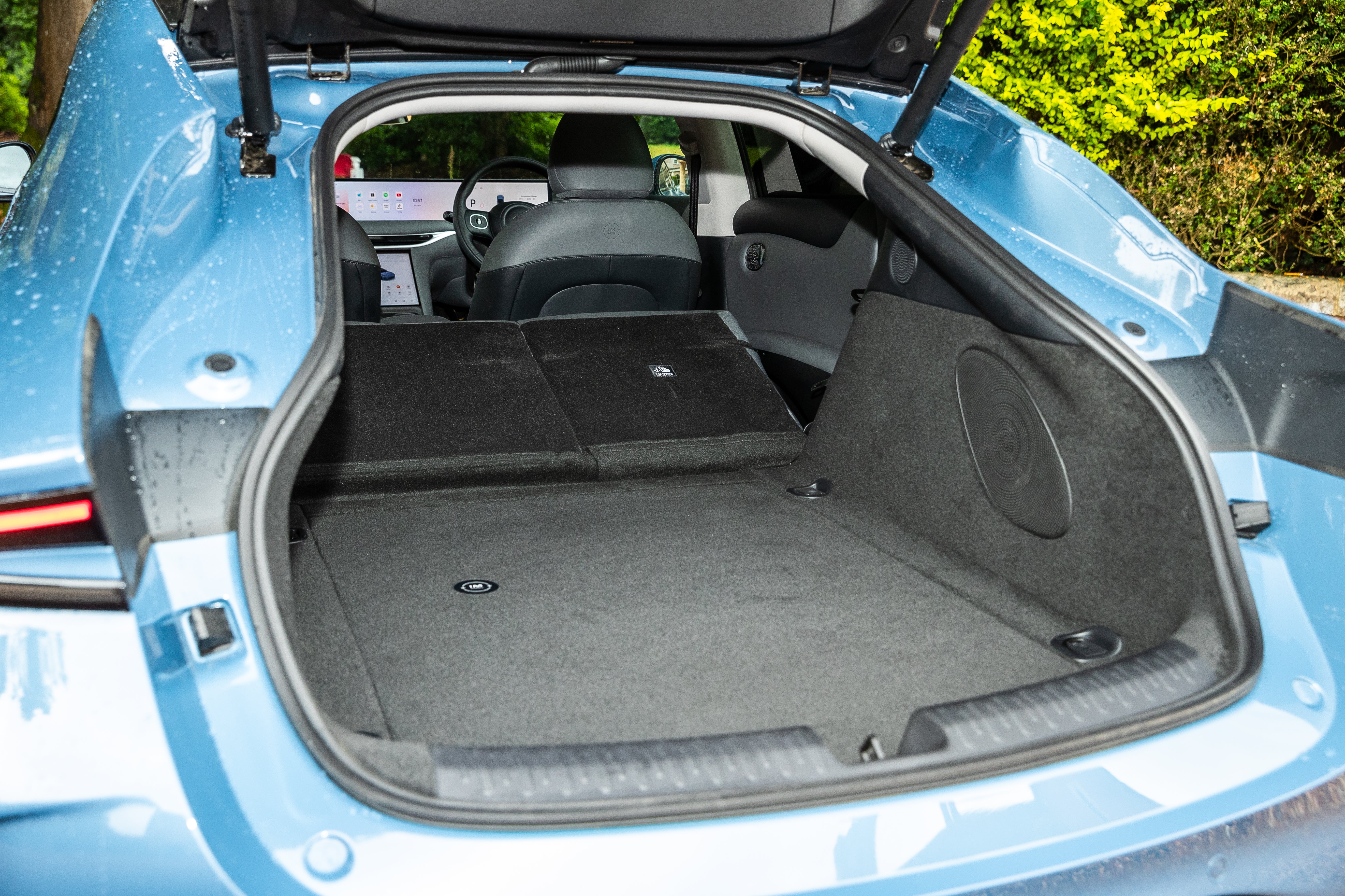 Instead of the Tesla Model 3's saloon shape, the MG IM5 is a more usable hatchback