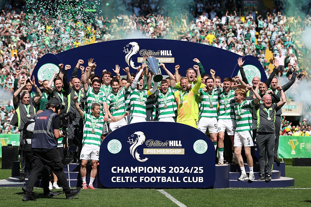 Celtic won a 54th Scottish title last season