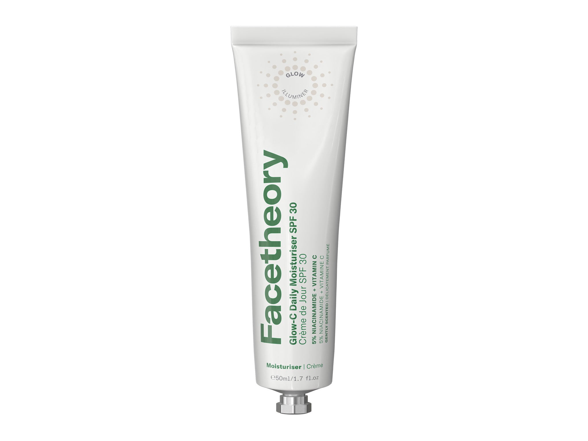 Facetheory glow-C daily moisturiser budget anti-ageing cream