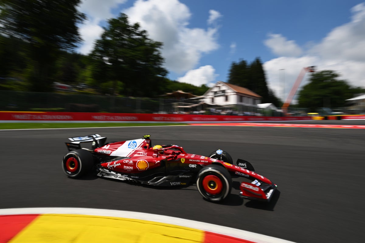 F1 2025ベルギーGPライブ：スプリントレースの開始時間、スケジュール、資格のある結果