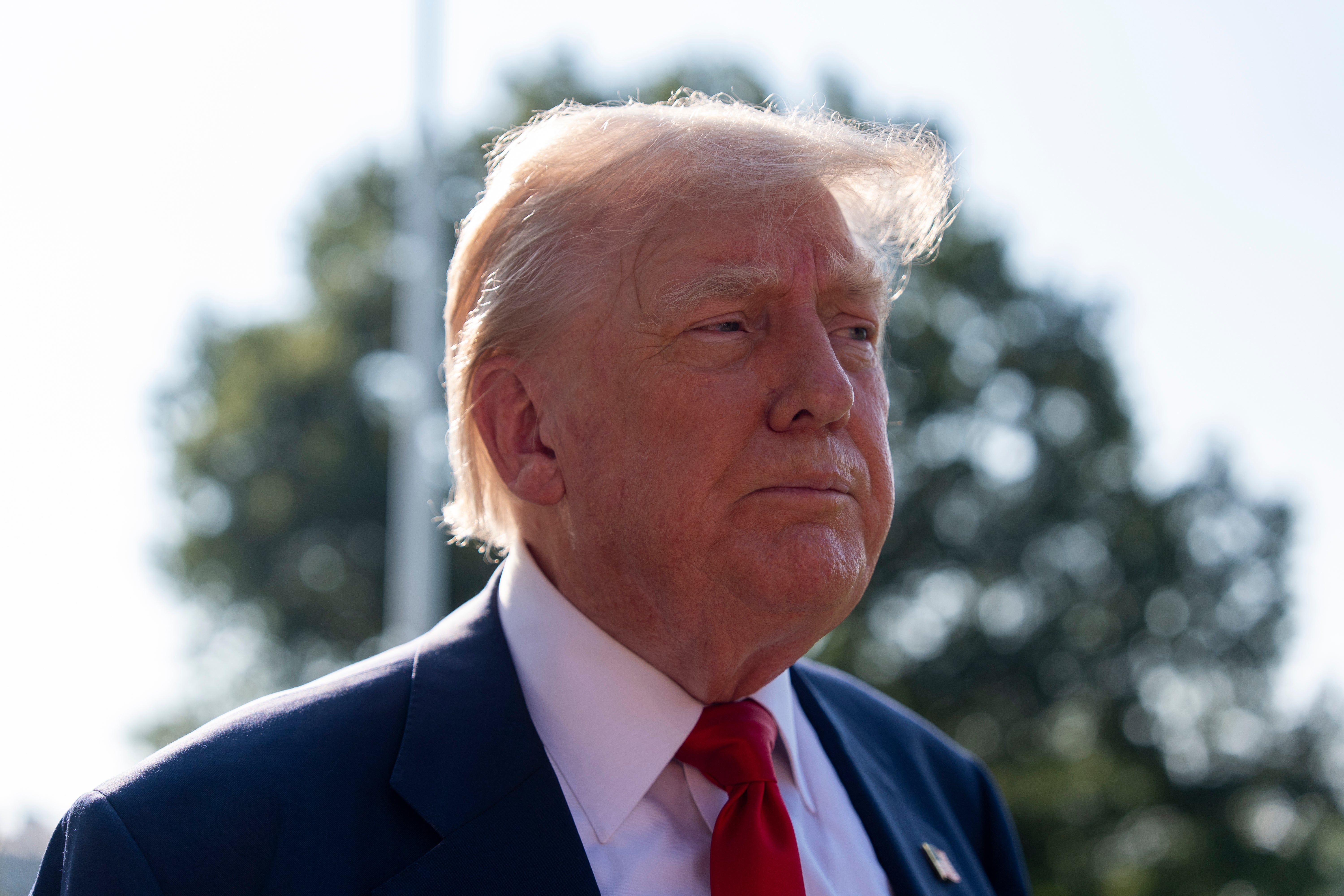 The president tried to redirect attention away from the Epstein Files situation on July 25, telling people to ‘focus on how well the country is doing’