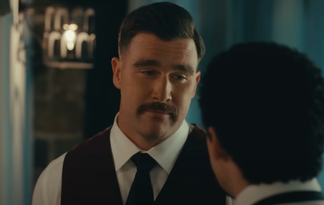 NFL star Travis Kelce and music icons Bad Bunny and Eminem make appearances in the film