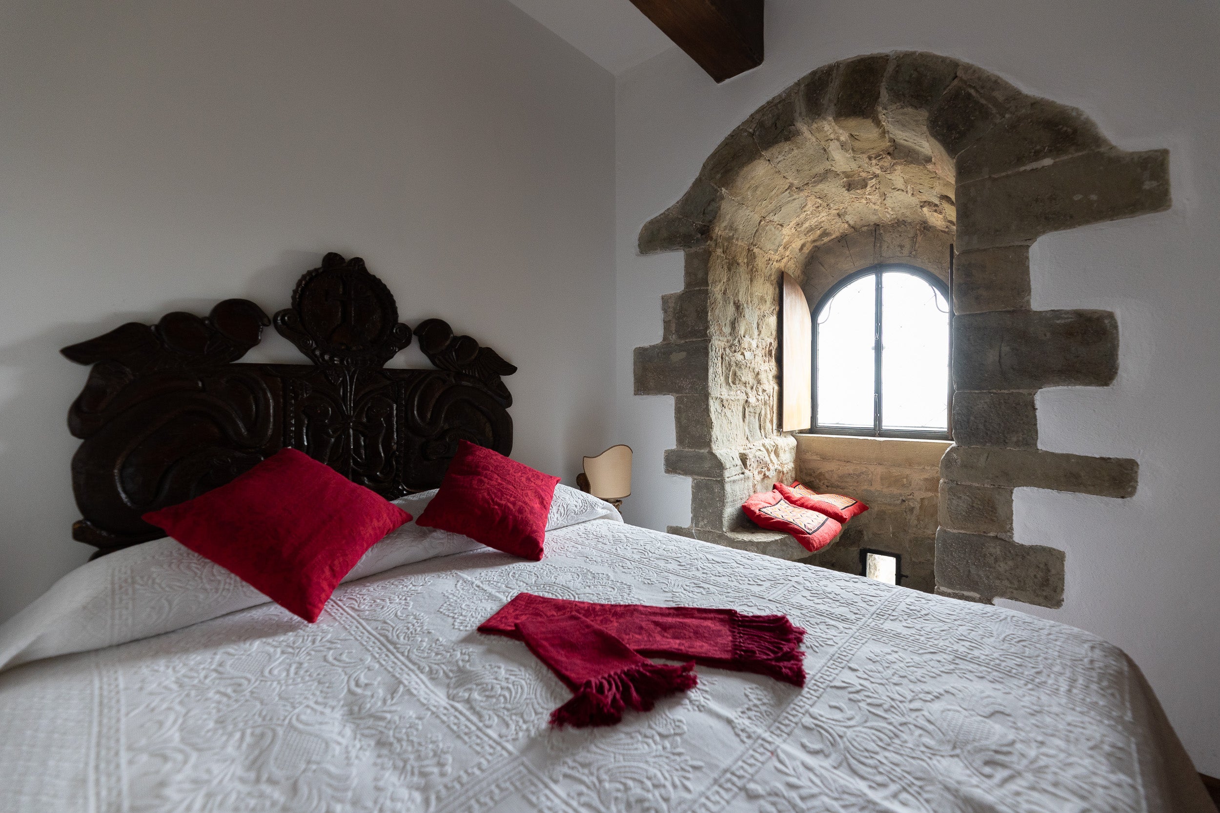 Dante took refuge in Porciano Castle during his exile from his native Florence