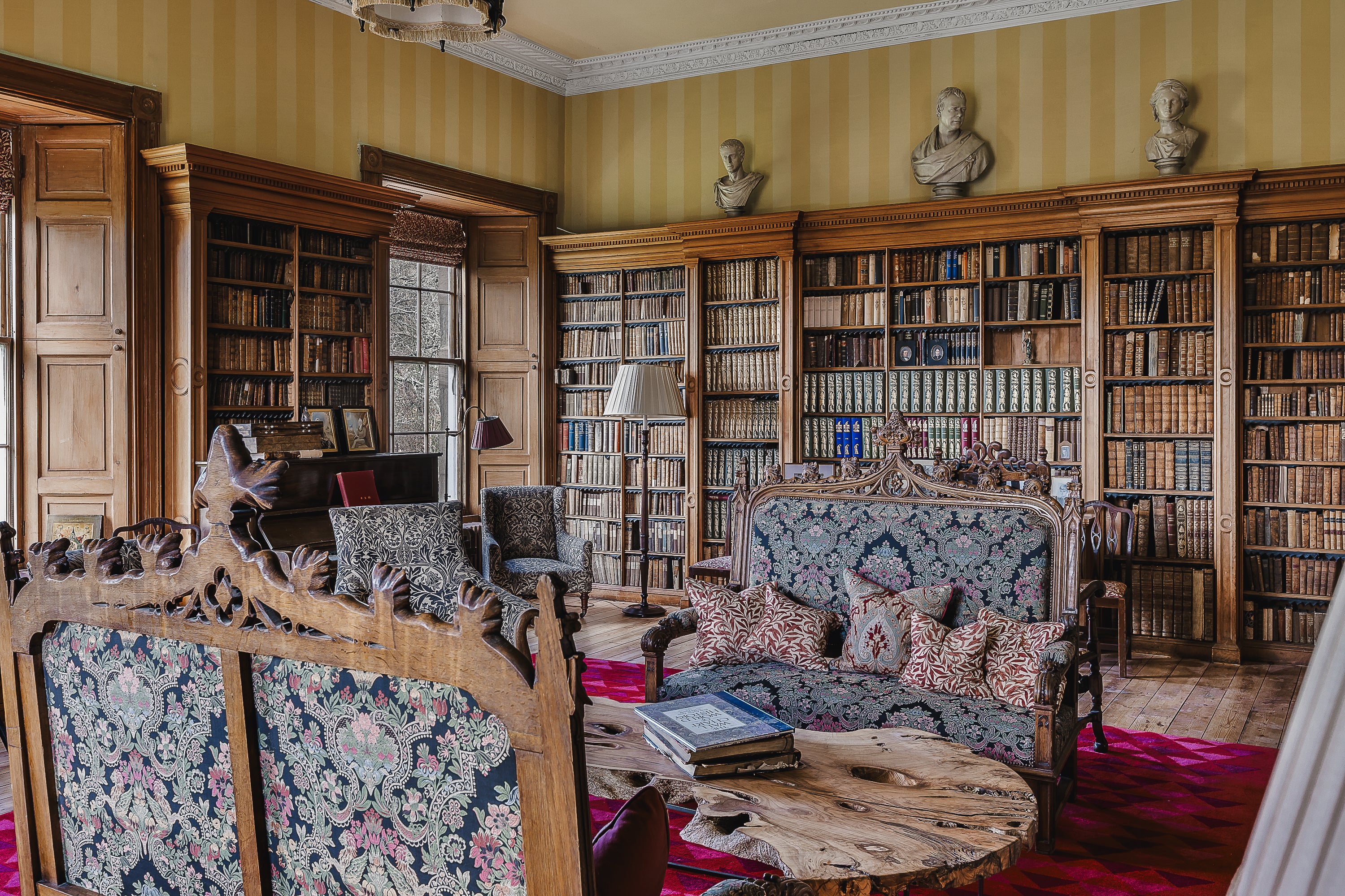Morfae Castle has rooms 'straight out of Cluedo'