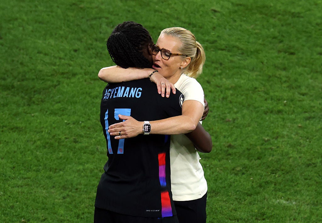 Sarina Wiegman: I have fallen in love with England after ‘craziest’ tournament yet