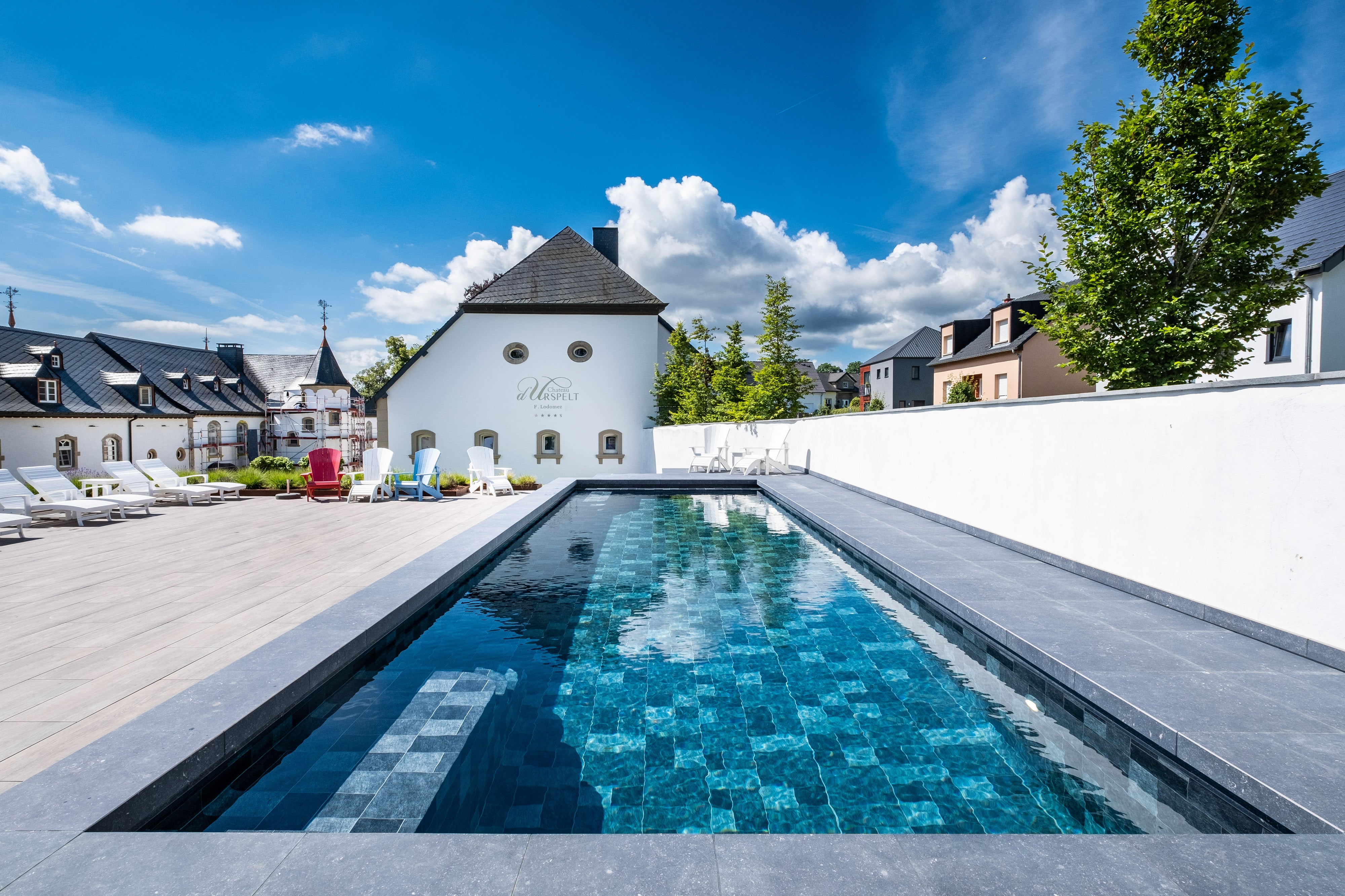 Château d'Urspelt is a former Second World War command post