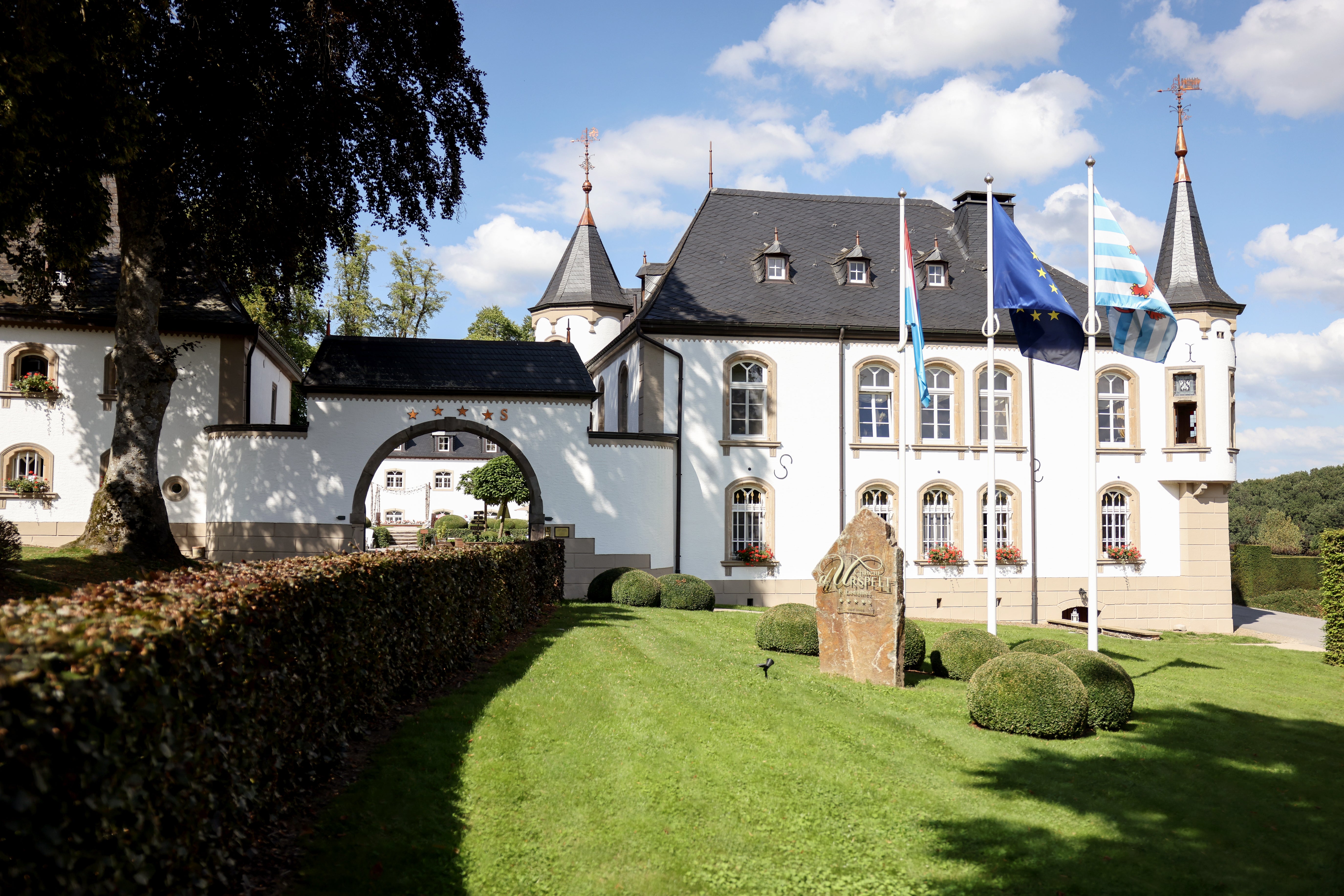 Château d'Urspelt boasts 57 rooms