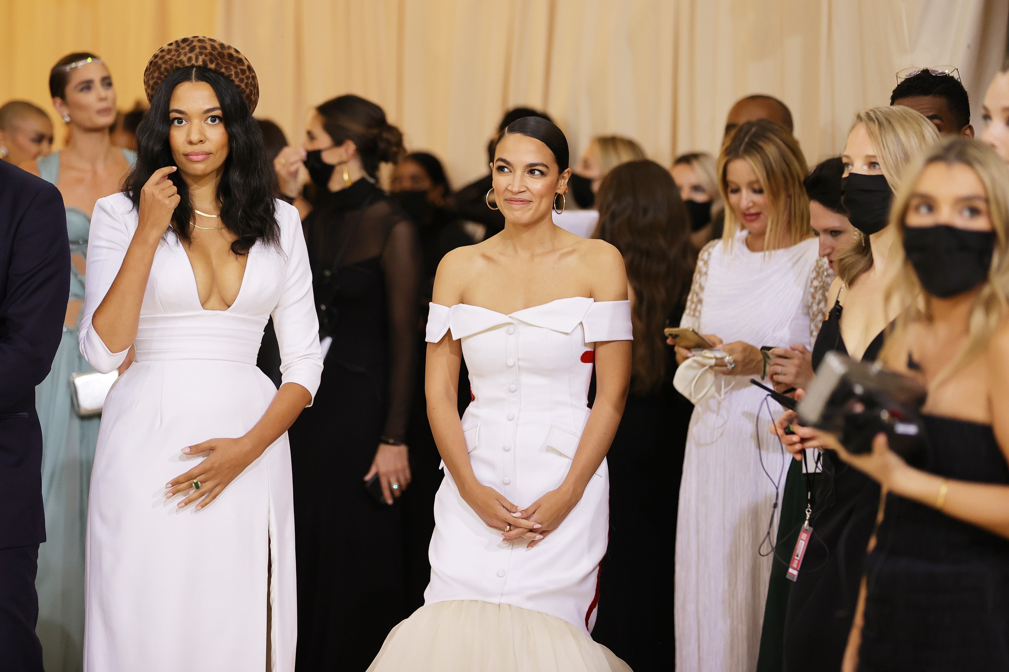 The House Ethics Committee has told Representative Alexandria Ocasio-Cortez, a New York Democrat, to make more payments over her Met Gala 'Tax the Rich' outfit