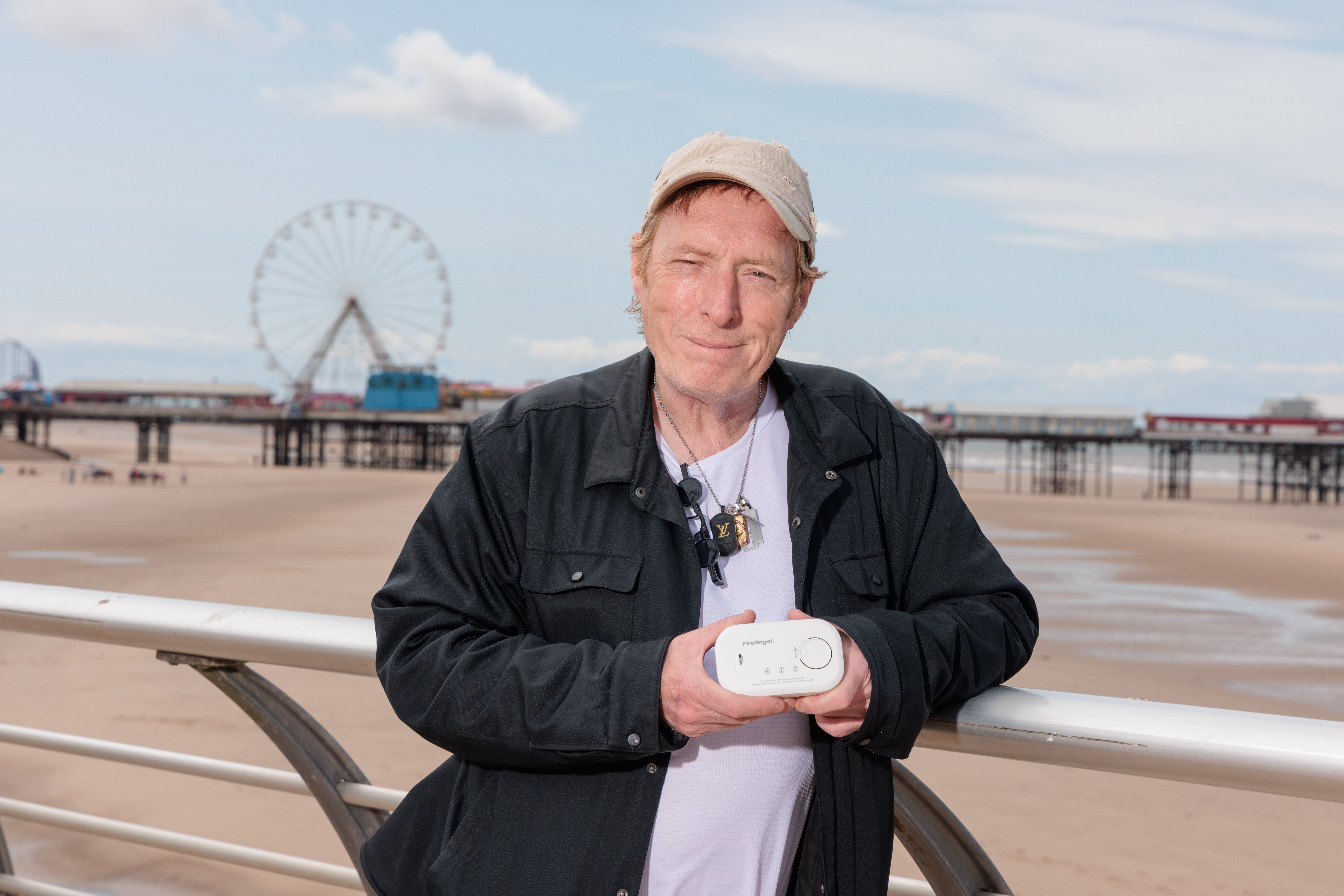 David Rudge was hospitalised with carbon monoxide poisoning last year